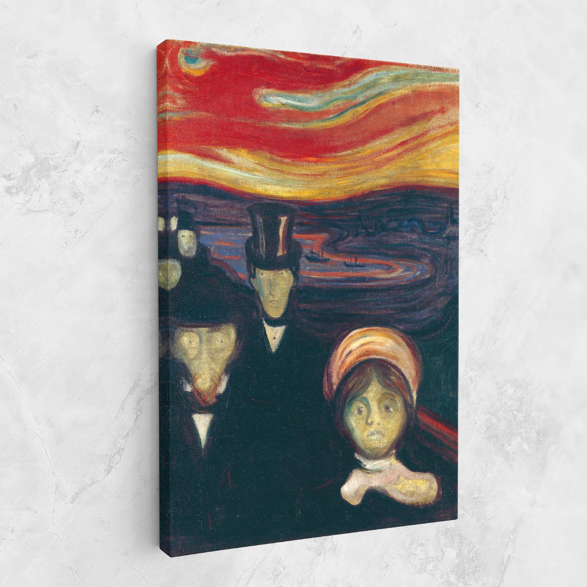 Tablou Canvas Anxiety mockup 1