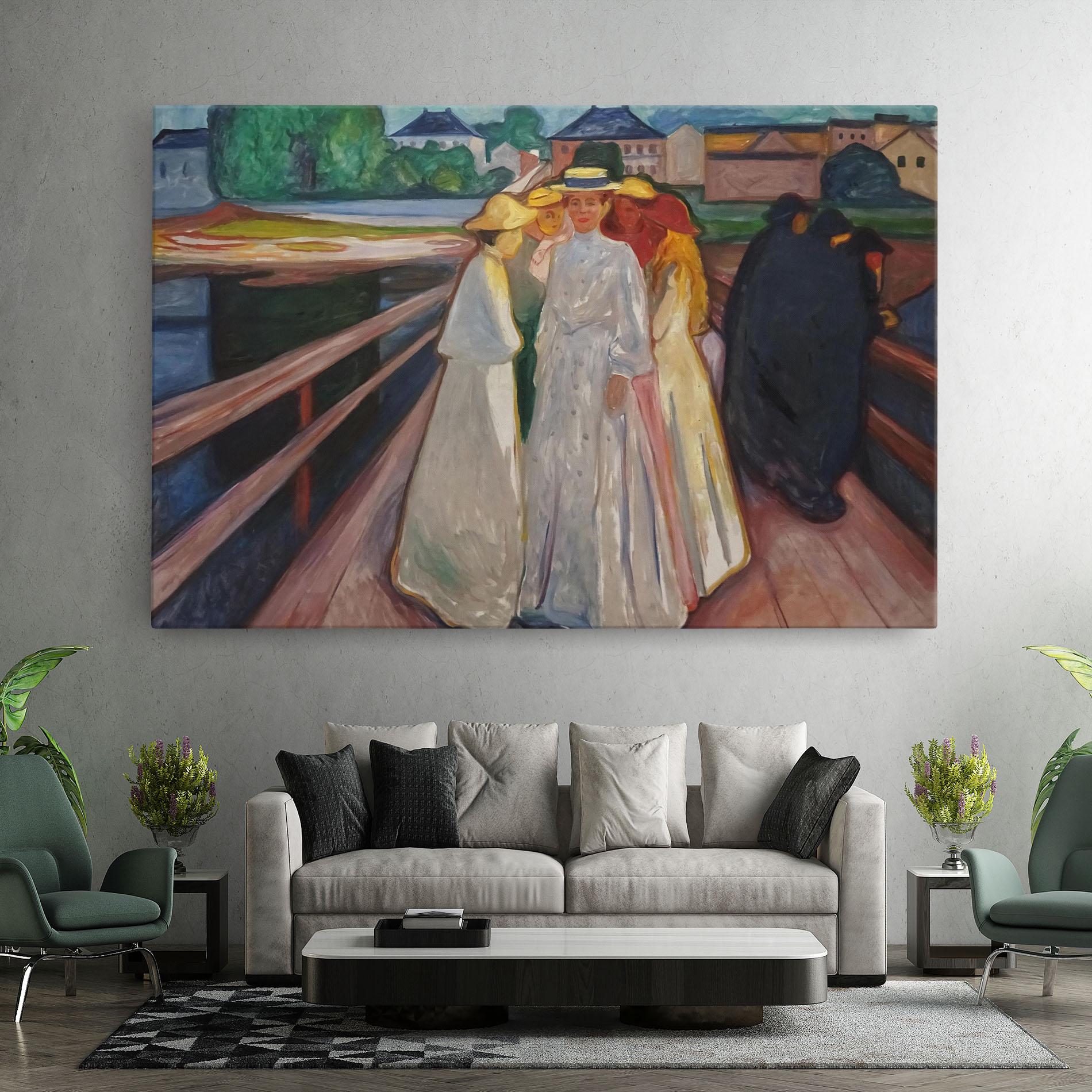 Tablou Canvas Munch Art mockup 7