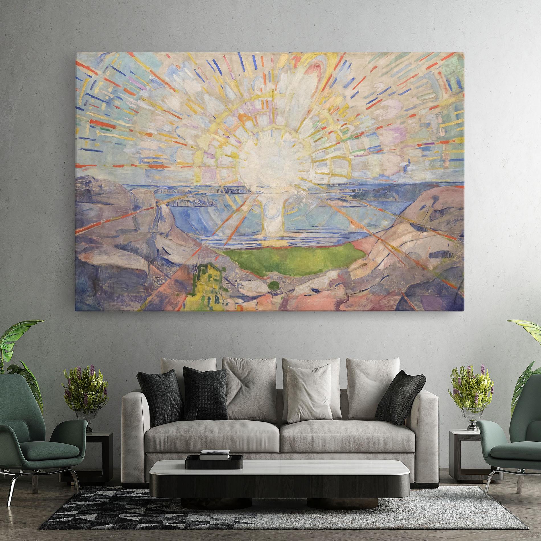 Tablou Canvas The Sun mockup 7