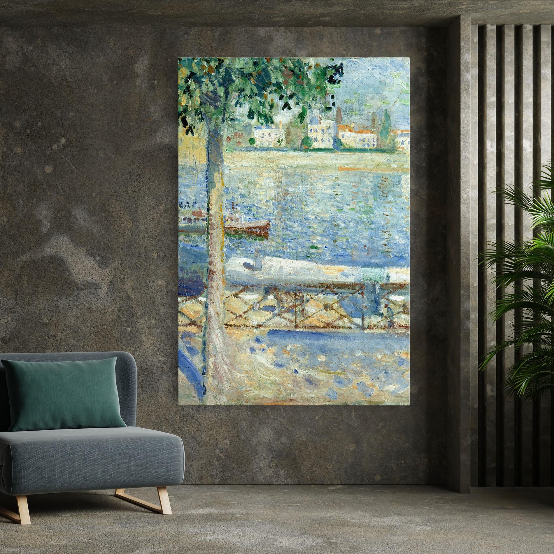 Tablou Canvas Seine At Saint mockup 7