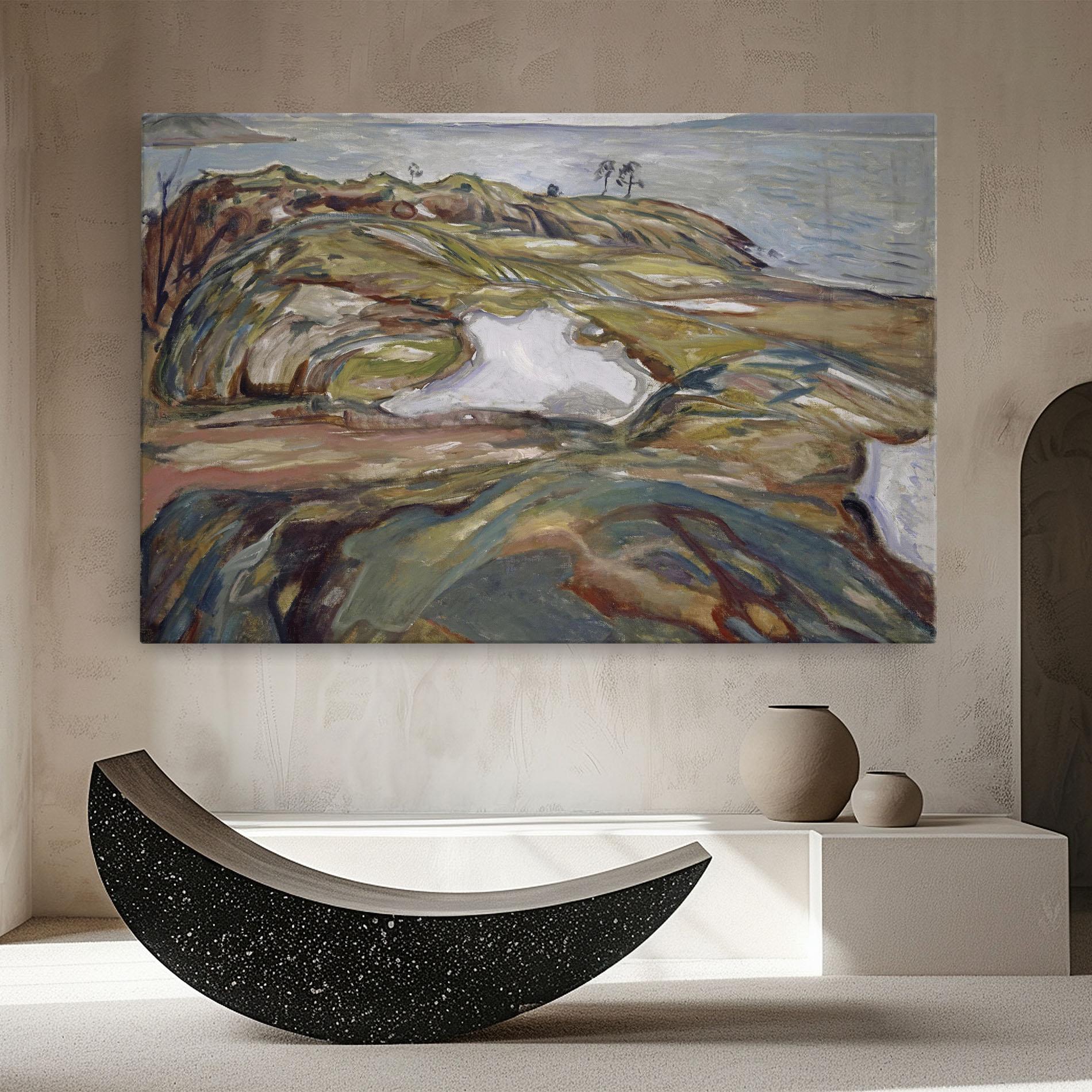 Tablou Canvas Coastal Landscape mockup 8