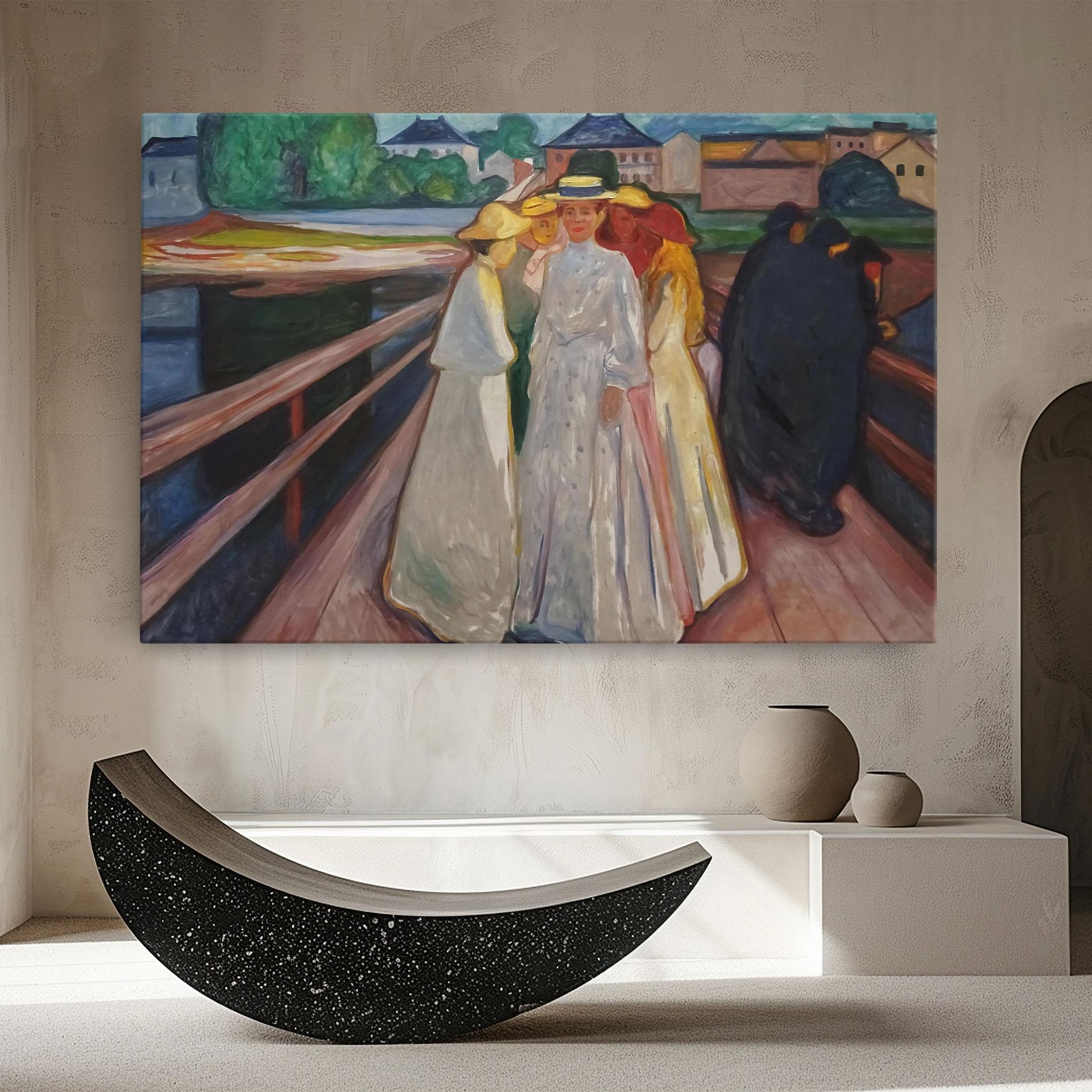 Tablou Canvas Munch Art mockup 8