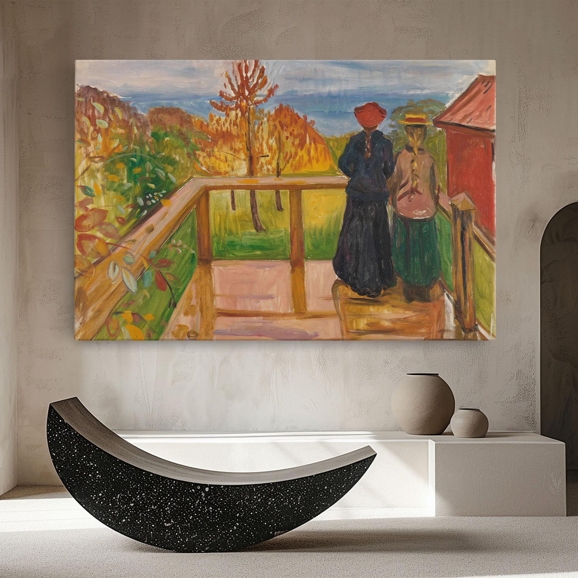 Tablou Canvas On The Veranda mockup 8