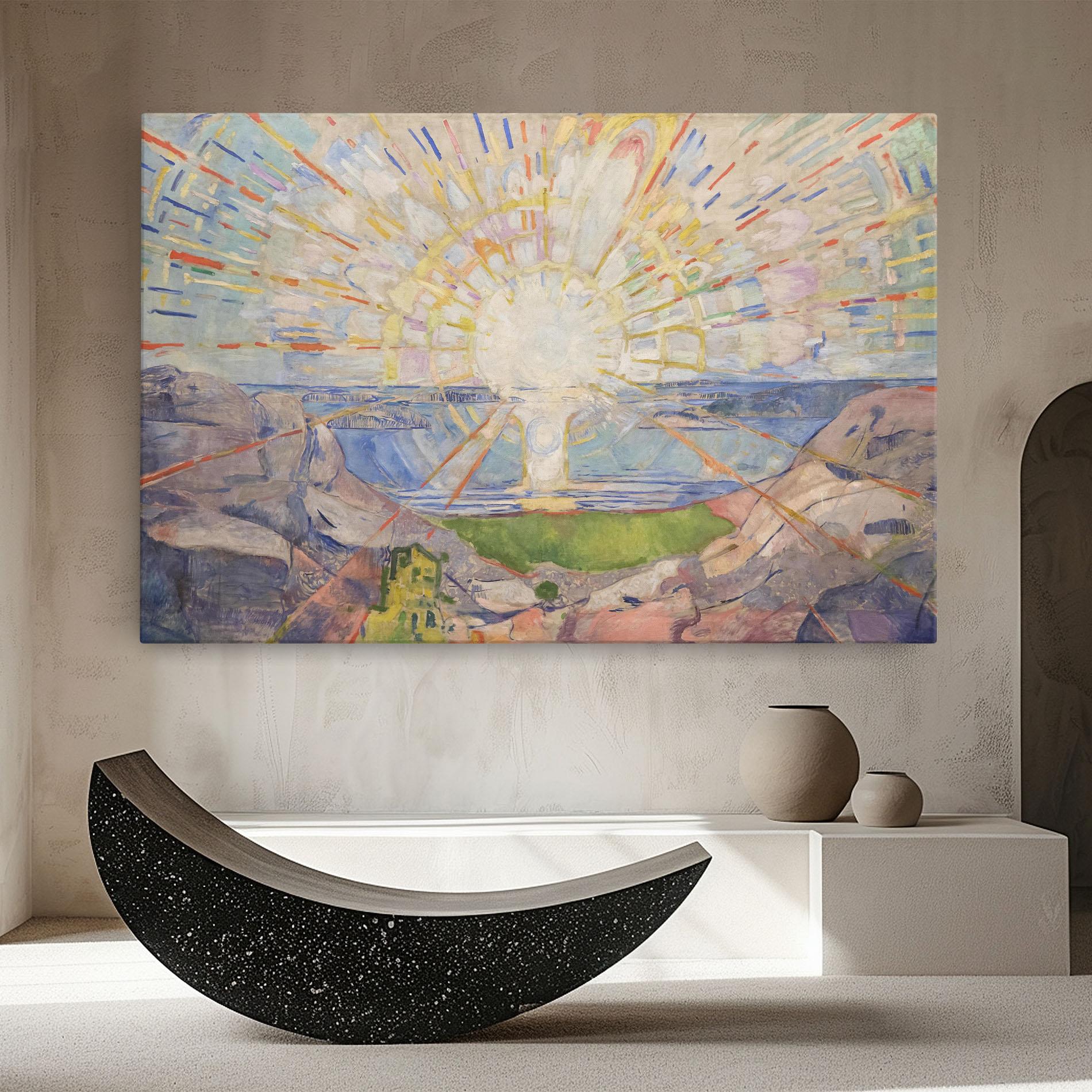 Tablou Canvas The Sun mockup 8