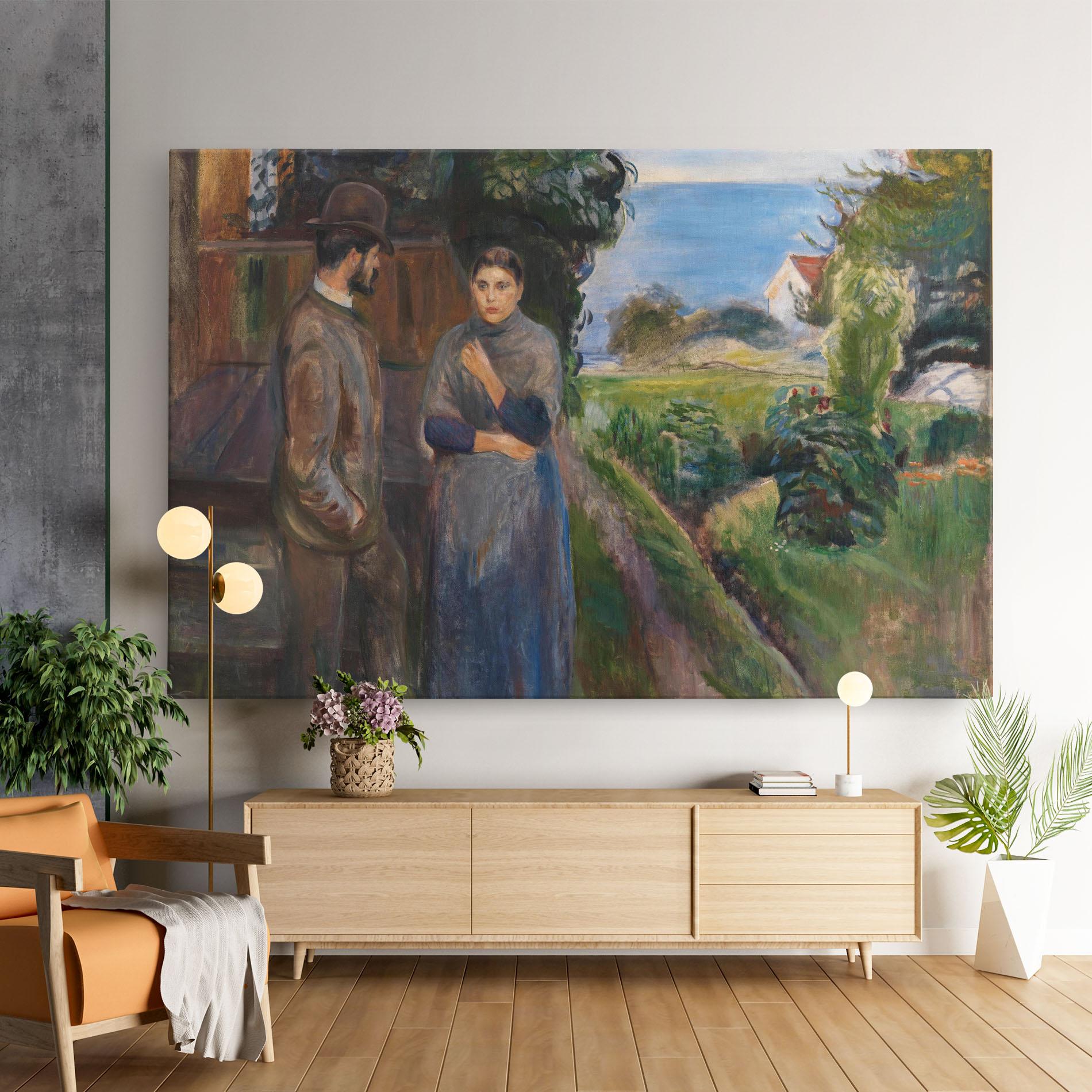 Tablou Canvas Evening Passion mockup 9