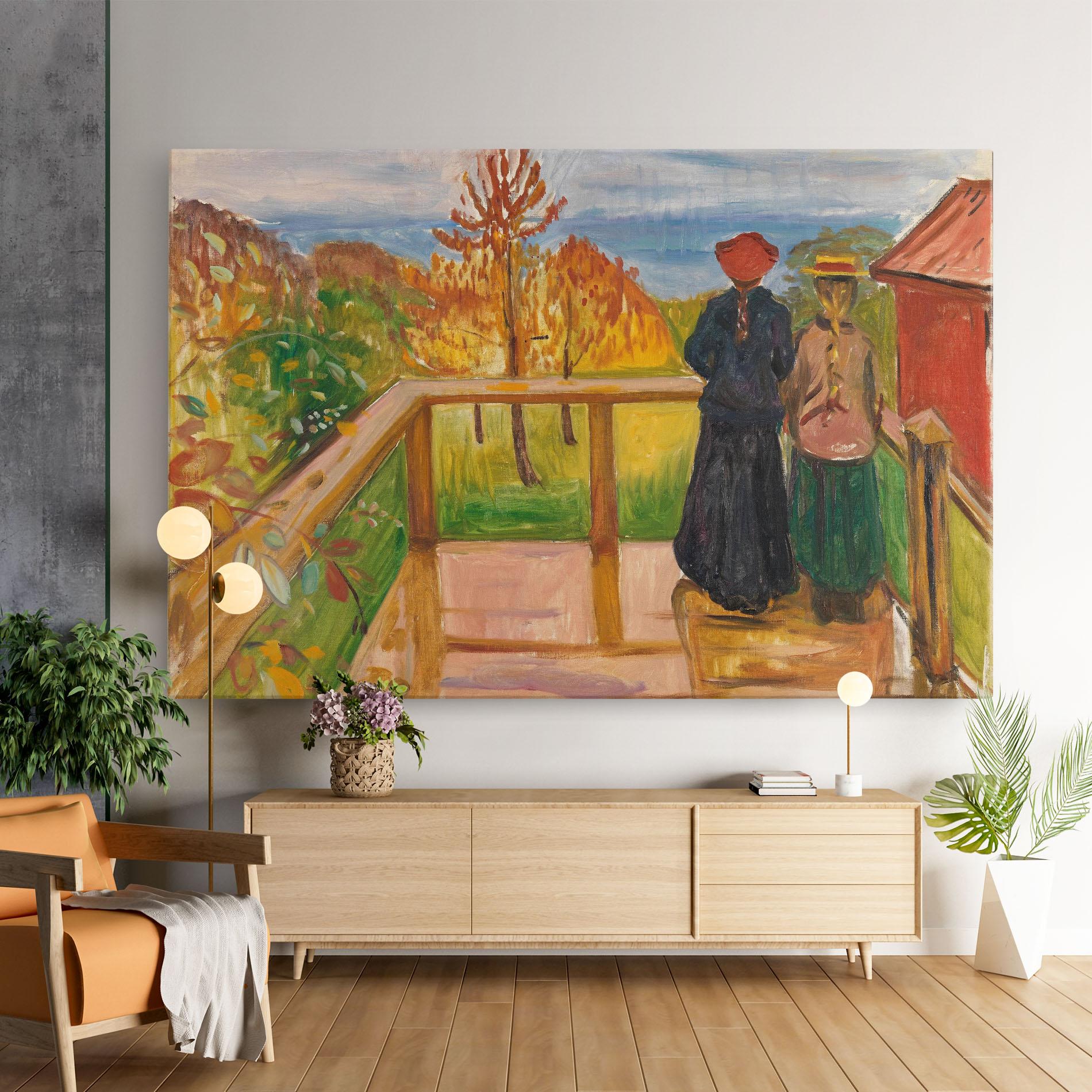 Tablou Canvas On The Veranda mockup 9