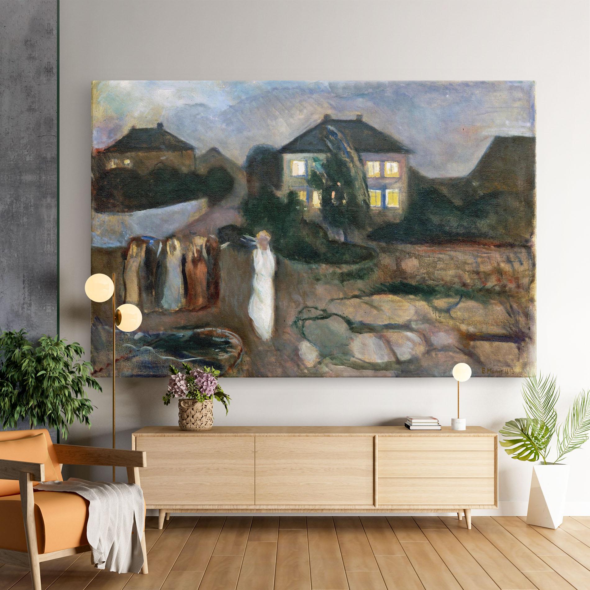 Tablou Canvas The Storm mockup 9