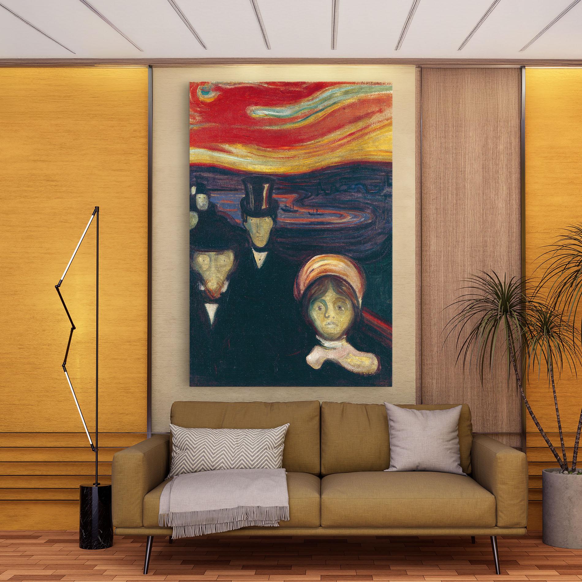 Tablou Canvas Anxiety mockup 9