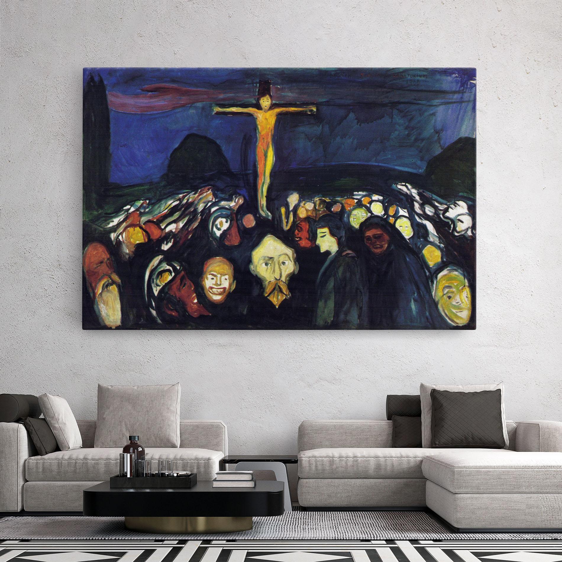 Tablou Canvas Golgotha mockup 2