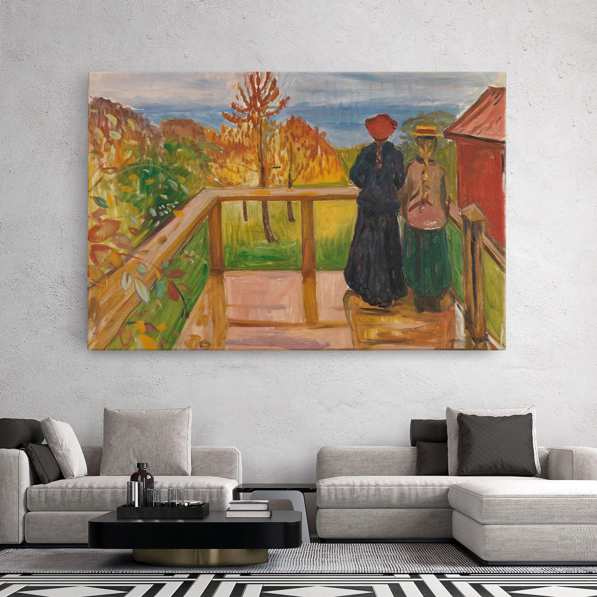 Tablou Canvas On The Veranda mockup 2