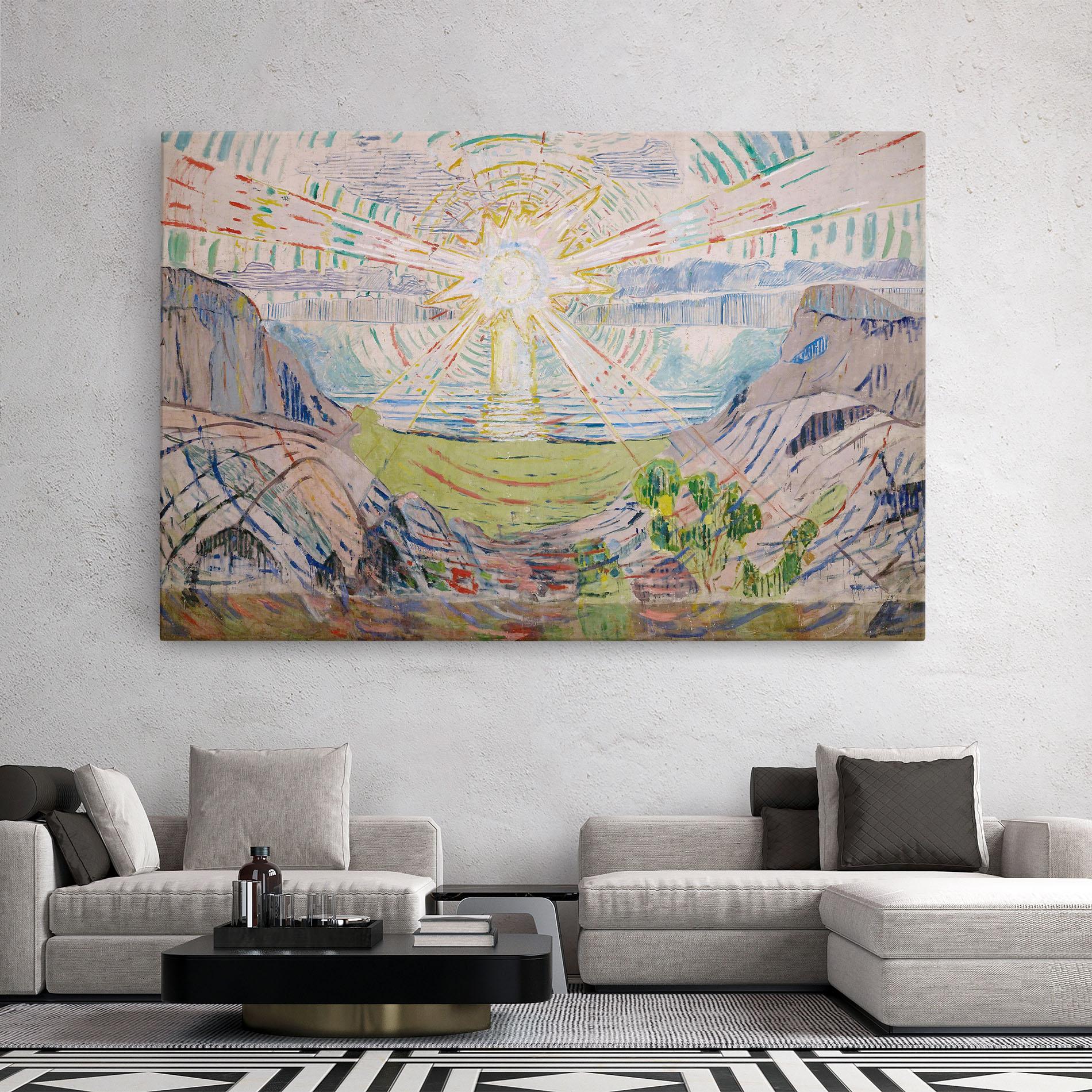 Tablou Canvas The Sun Art mockup 2