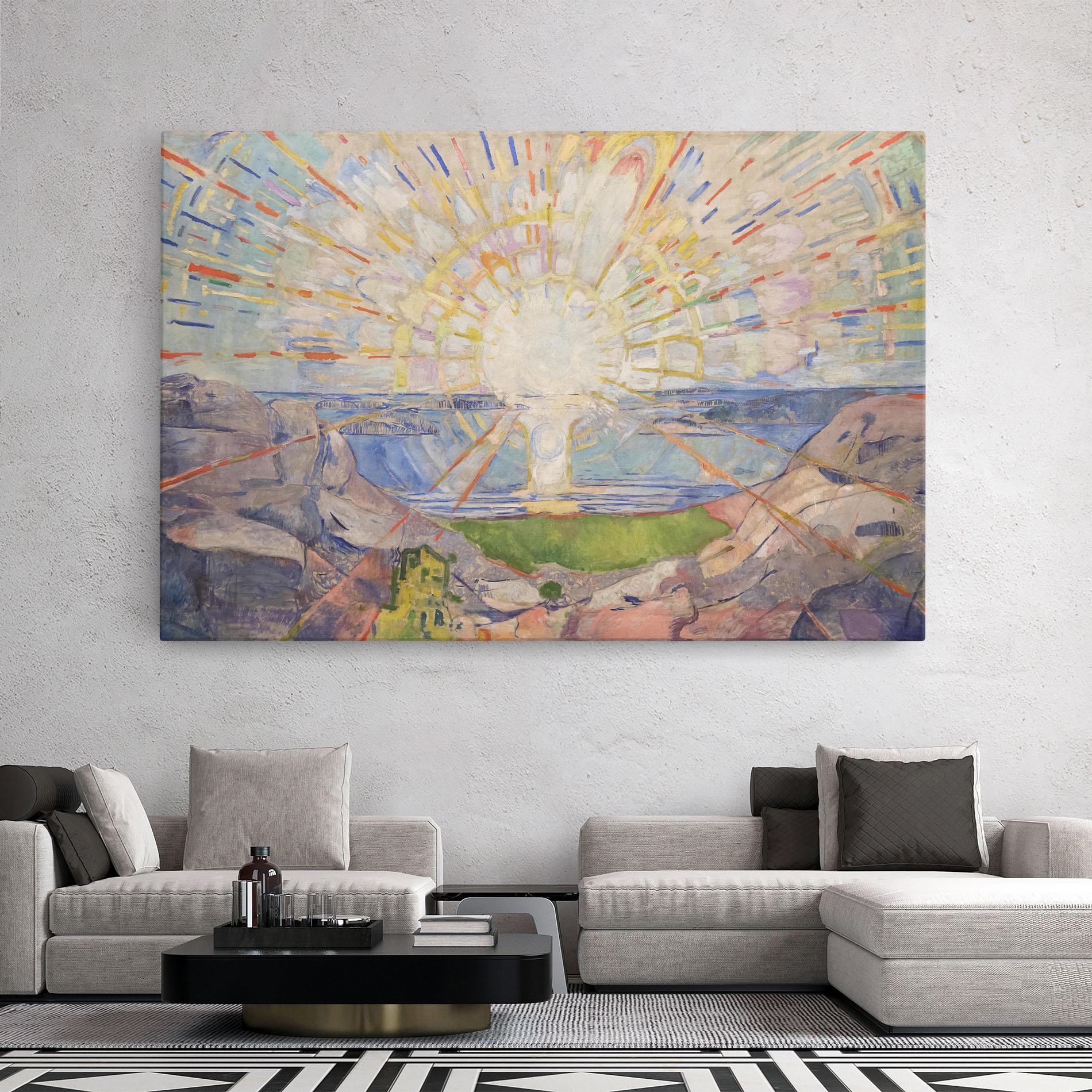 Tablou Canvas The Sun mockup 2