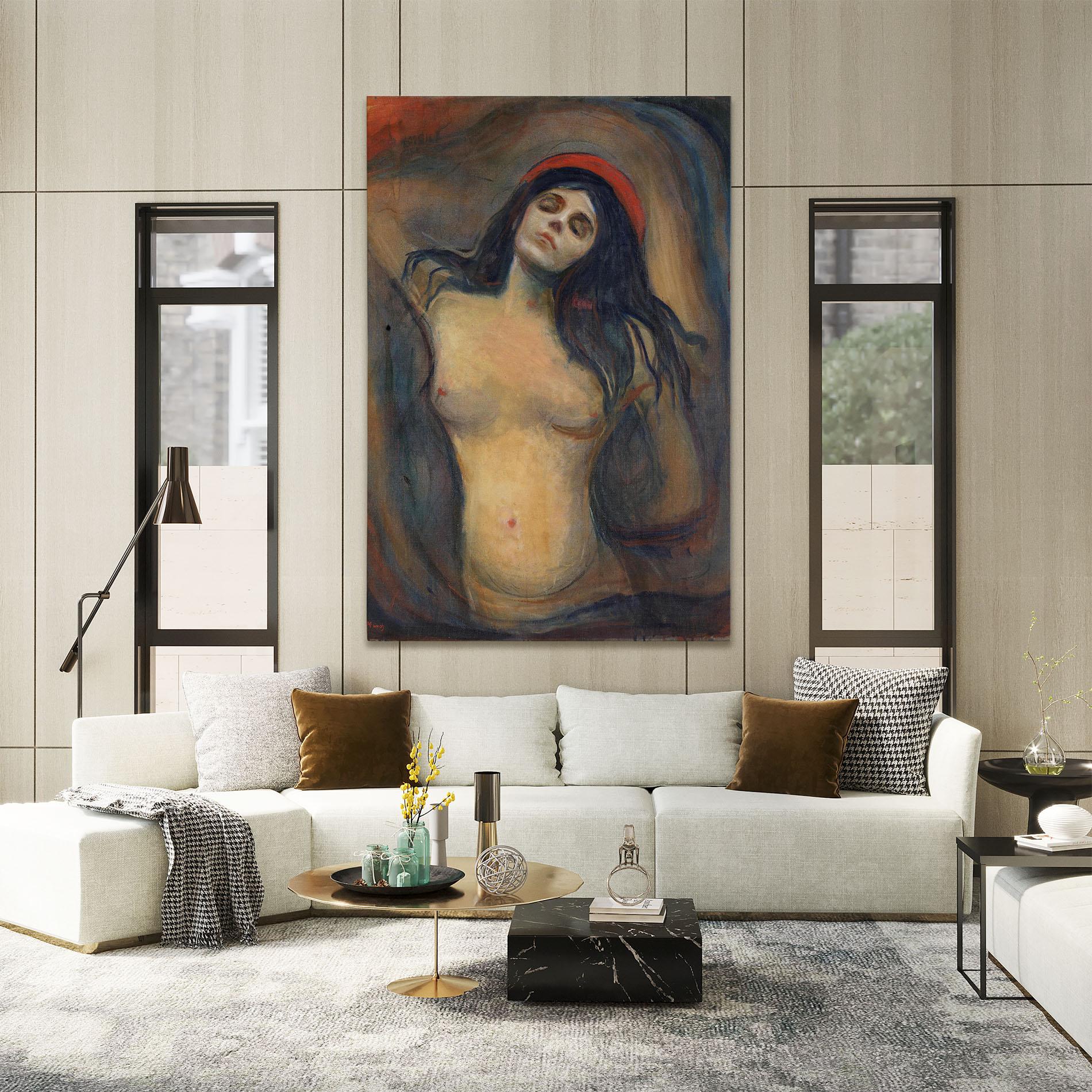 Tablou Canvas Madonna Oil Painting mockup 2