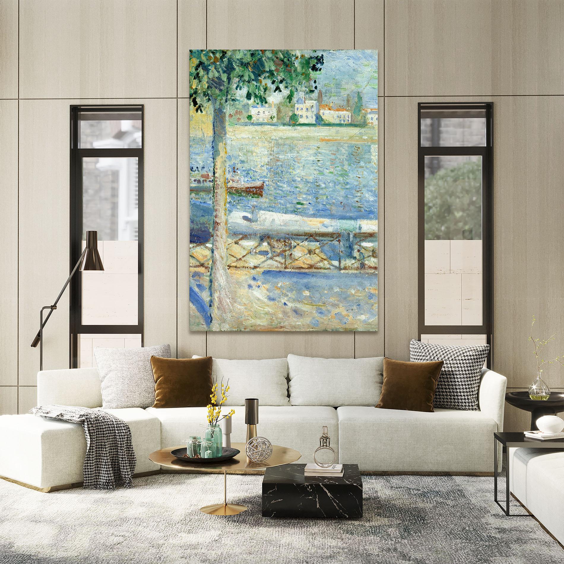 Tablou Canvas Seine At Saint mockup 2