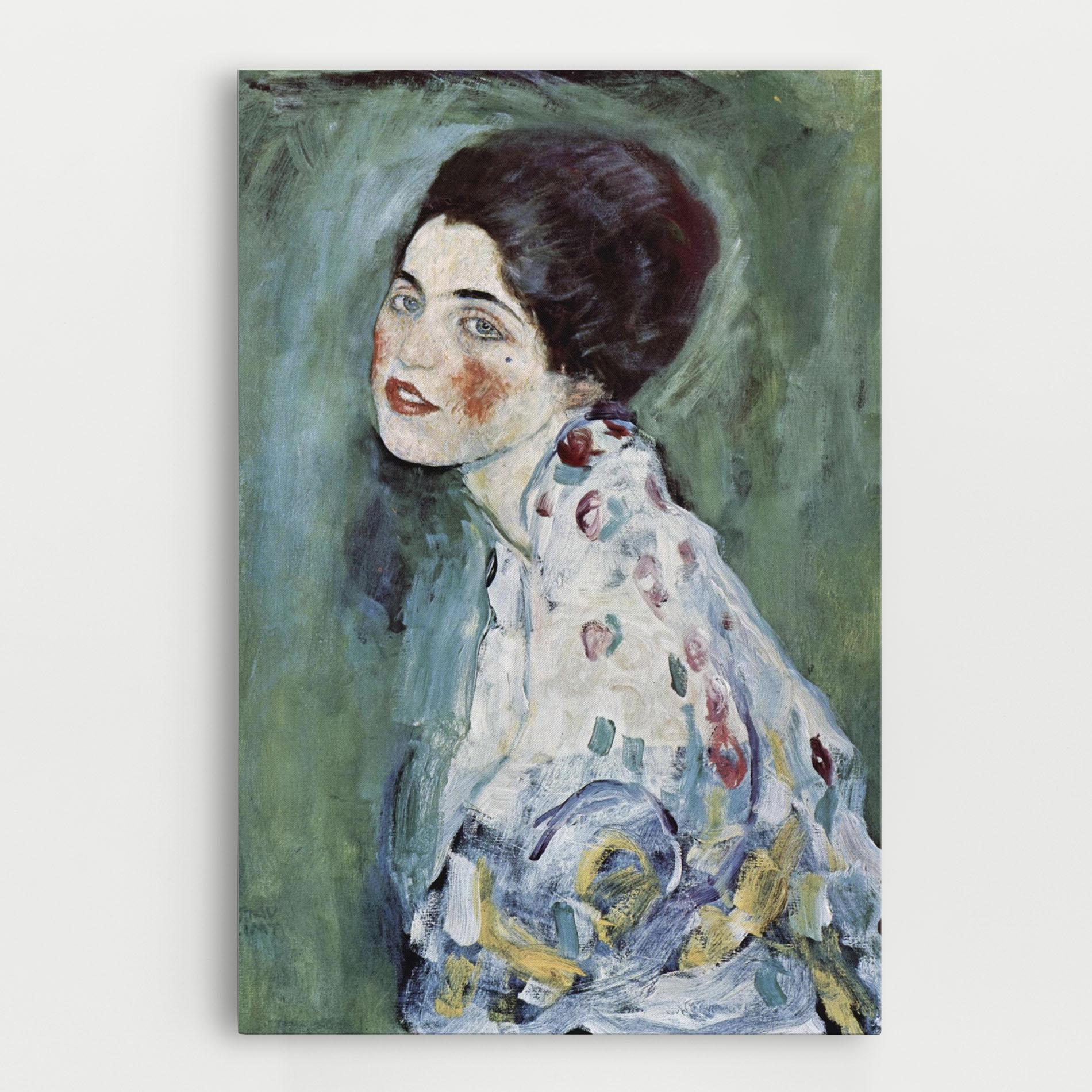 Tablou Canvas Portrat Einer Dame mockup 0