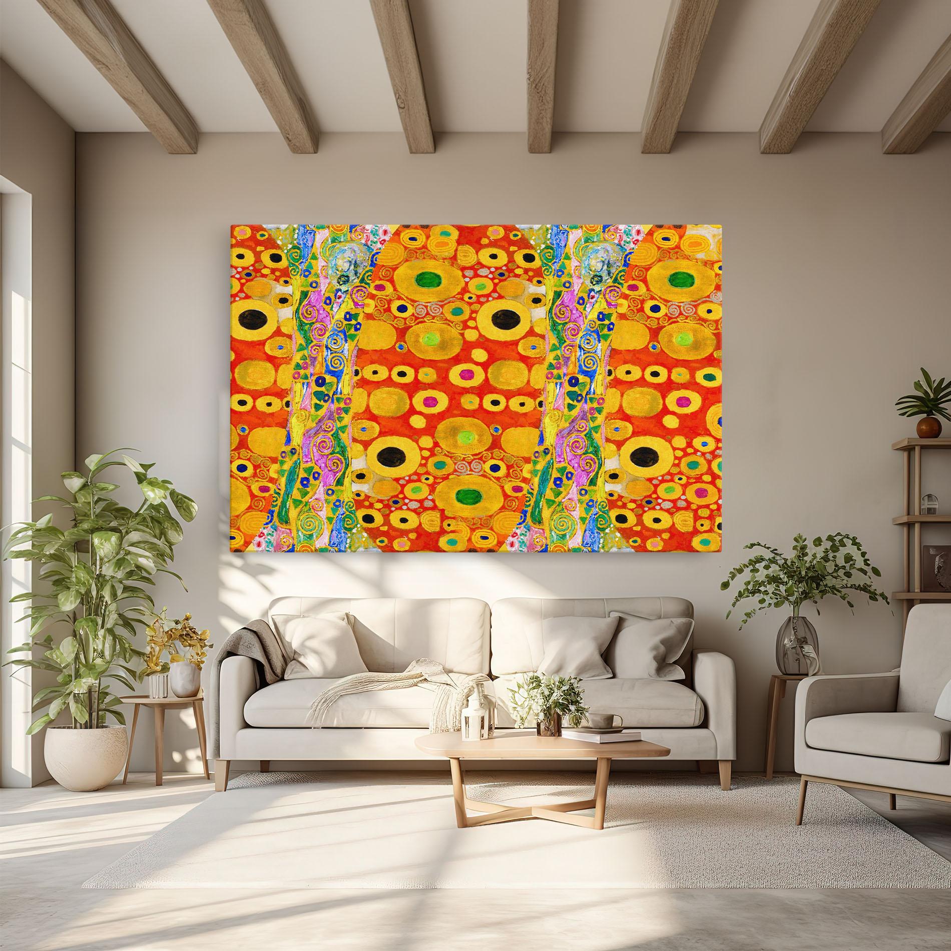 Tablou Canvas Hope II Patterned mockup 6