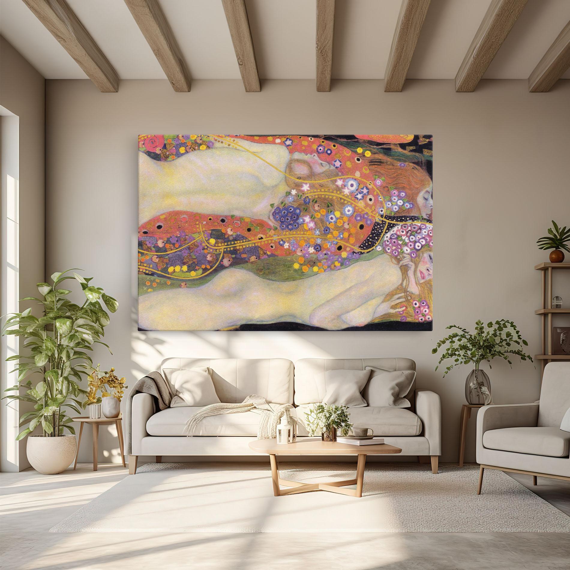 Tablou Canvas Water Serpents II mockup 6