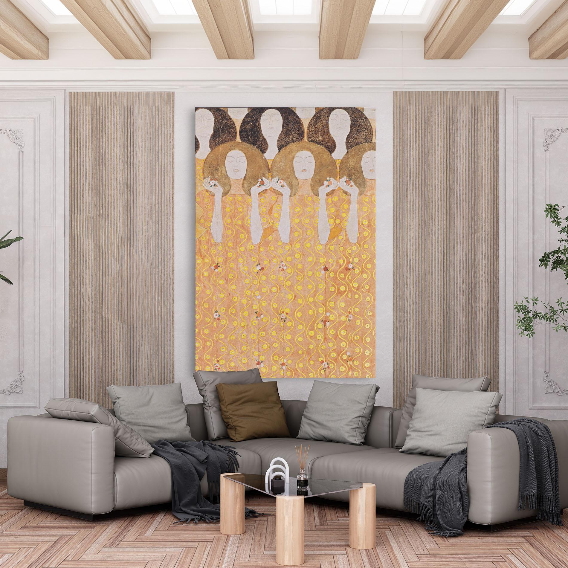 Tablou Canvas Beethoven Frieze mockup 6