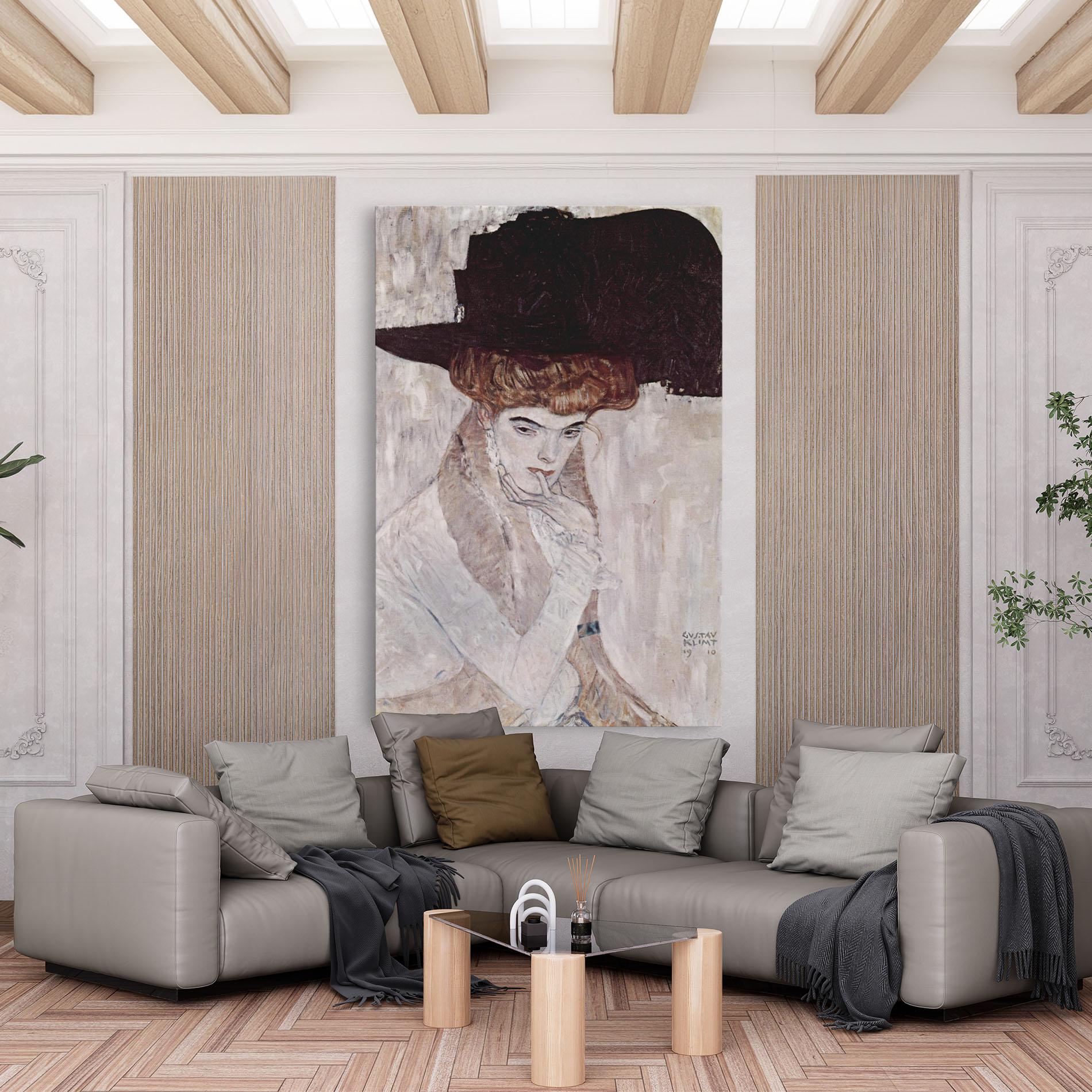 Tablou Canvas Klimt Woman mockup 6