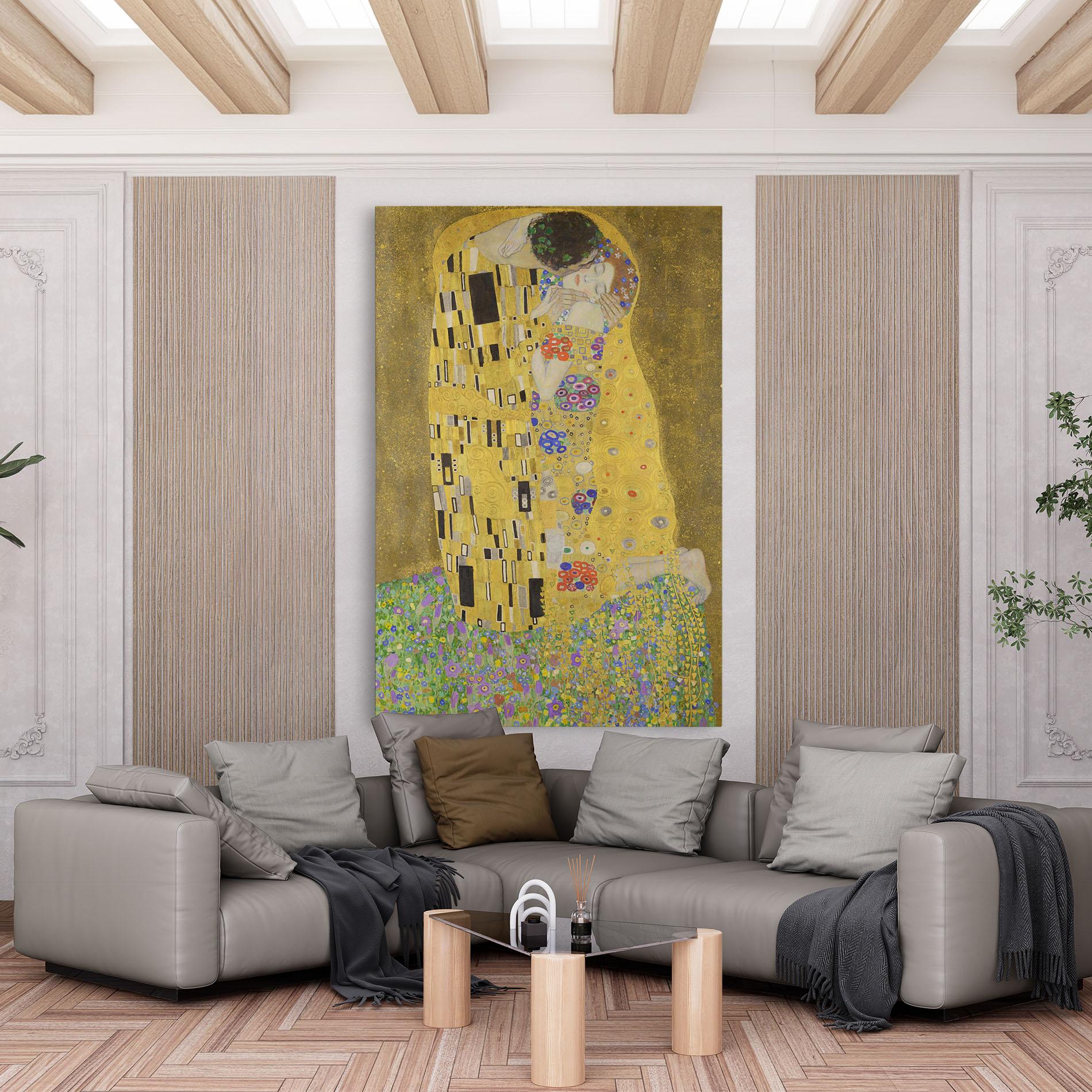 Tablou Canvas The Kiss mockup 6