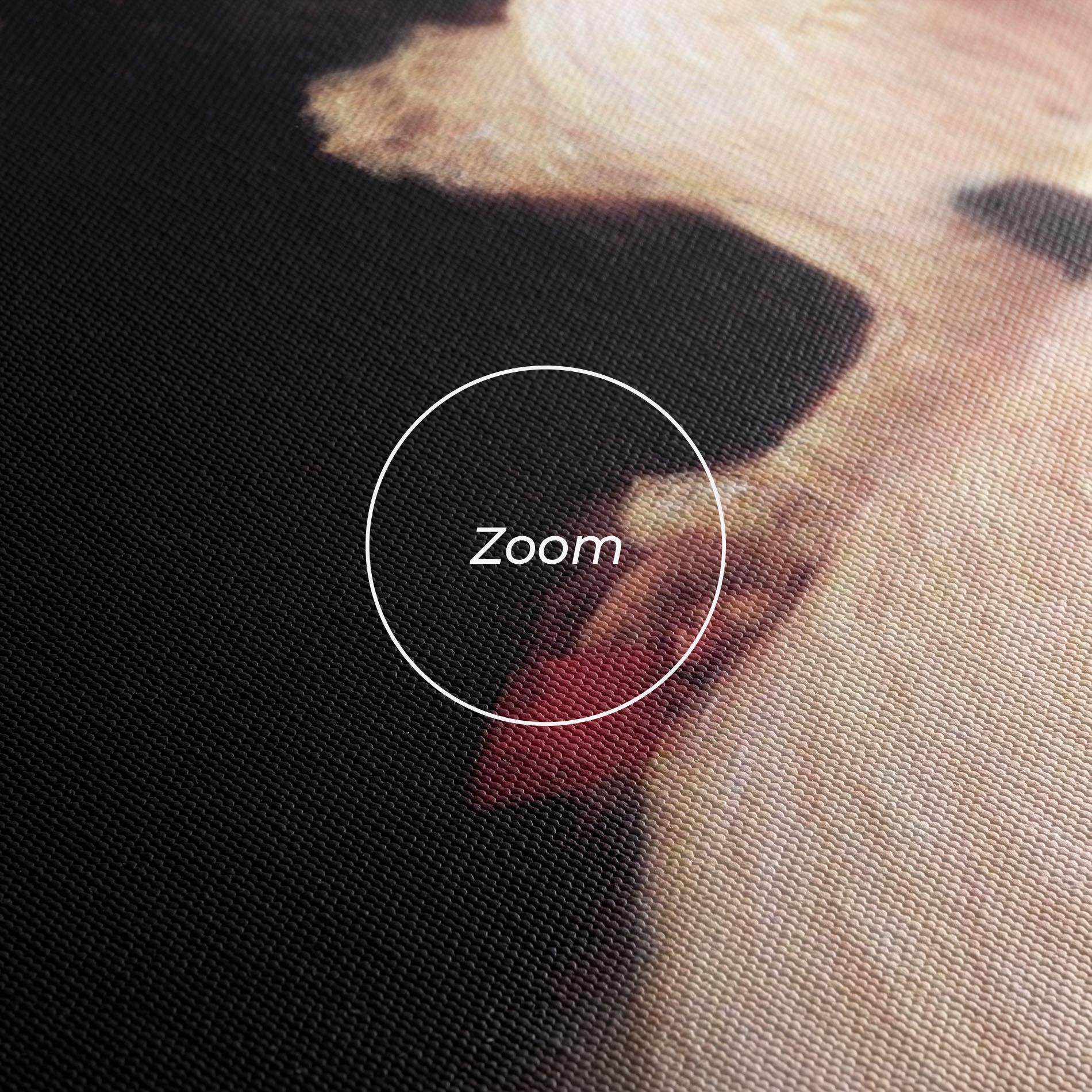 Tablou Canvas Gustav Klimt Pink Dress mockup 3