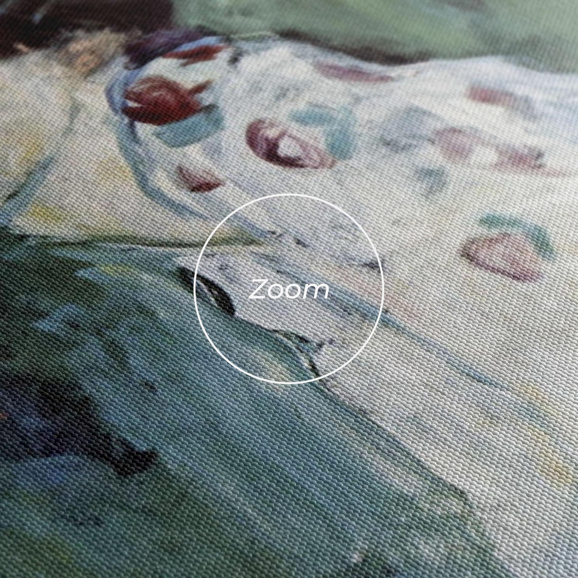 Tablou Canvas Portrat Einer Dame mockup 3