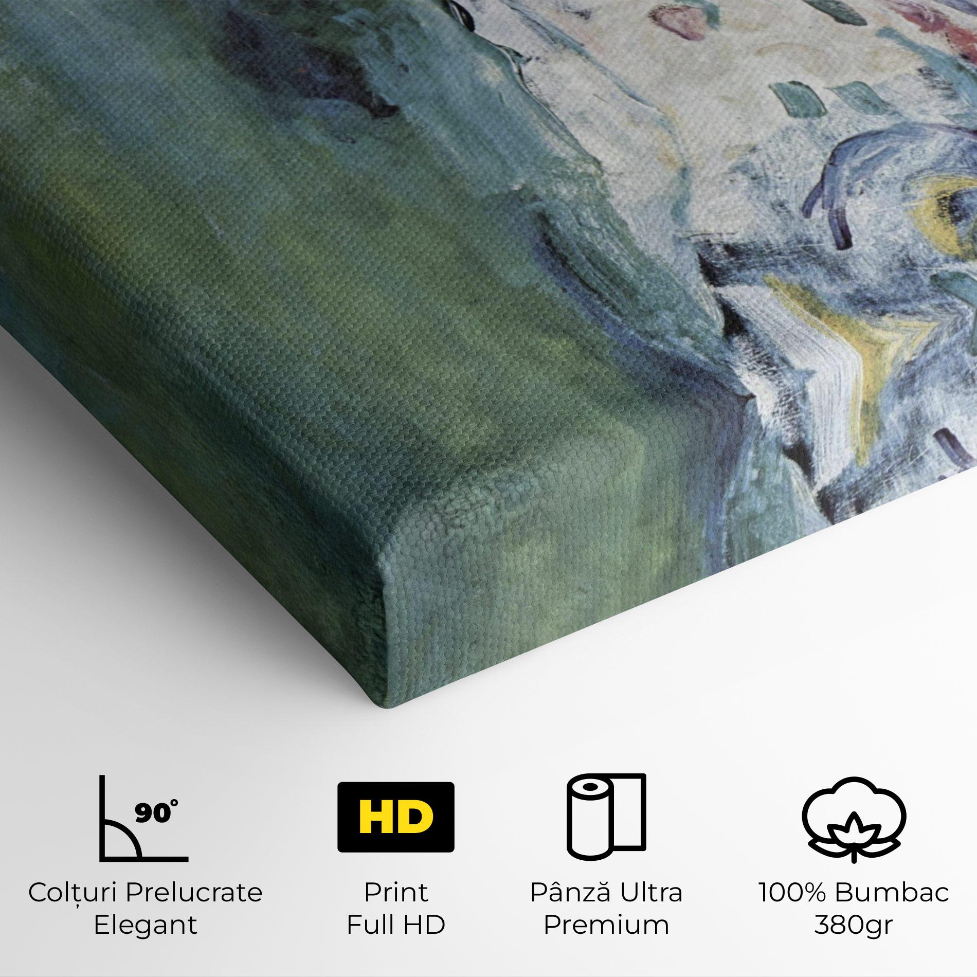 Tablou Canvas Portrat Einer Dame mockup 4