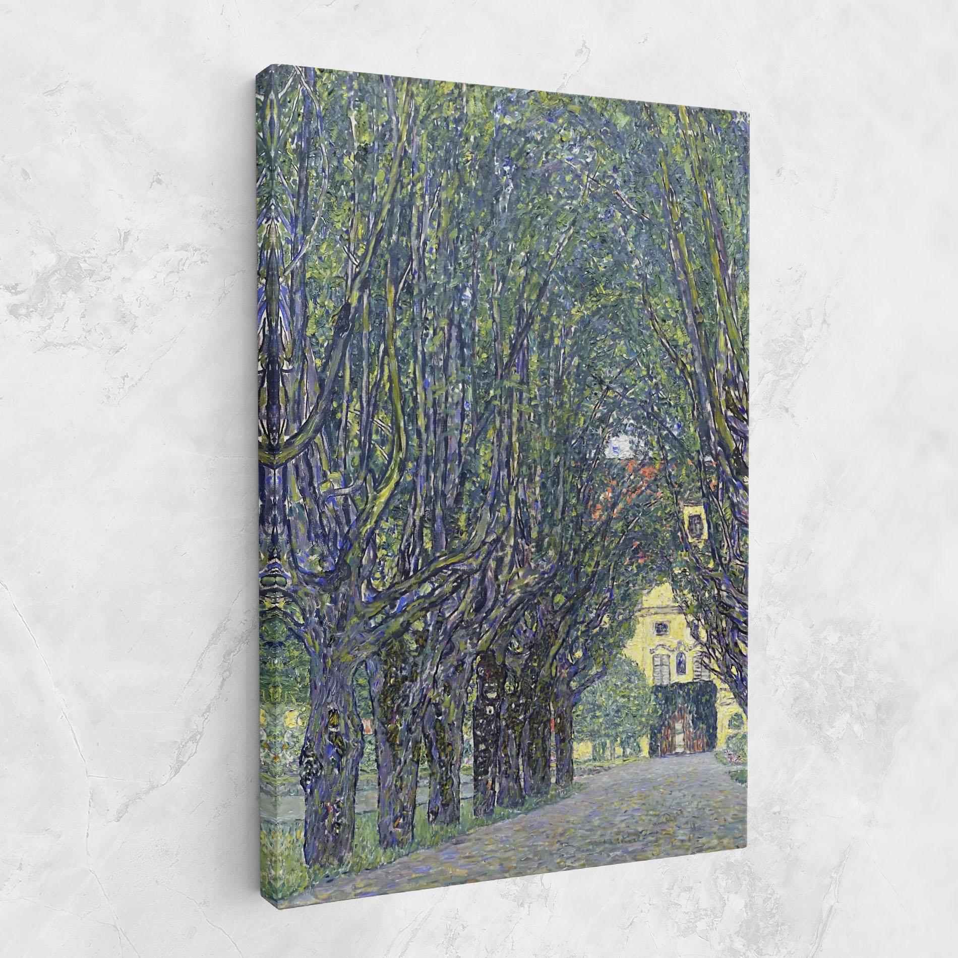 Tablou Canvas Allee At Schloss Kammer mockup 1