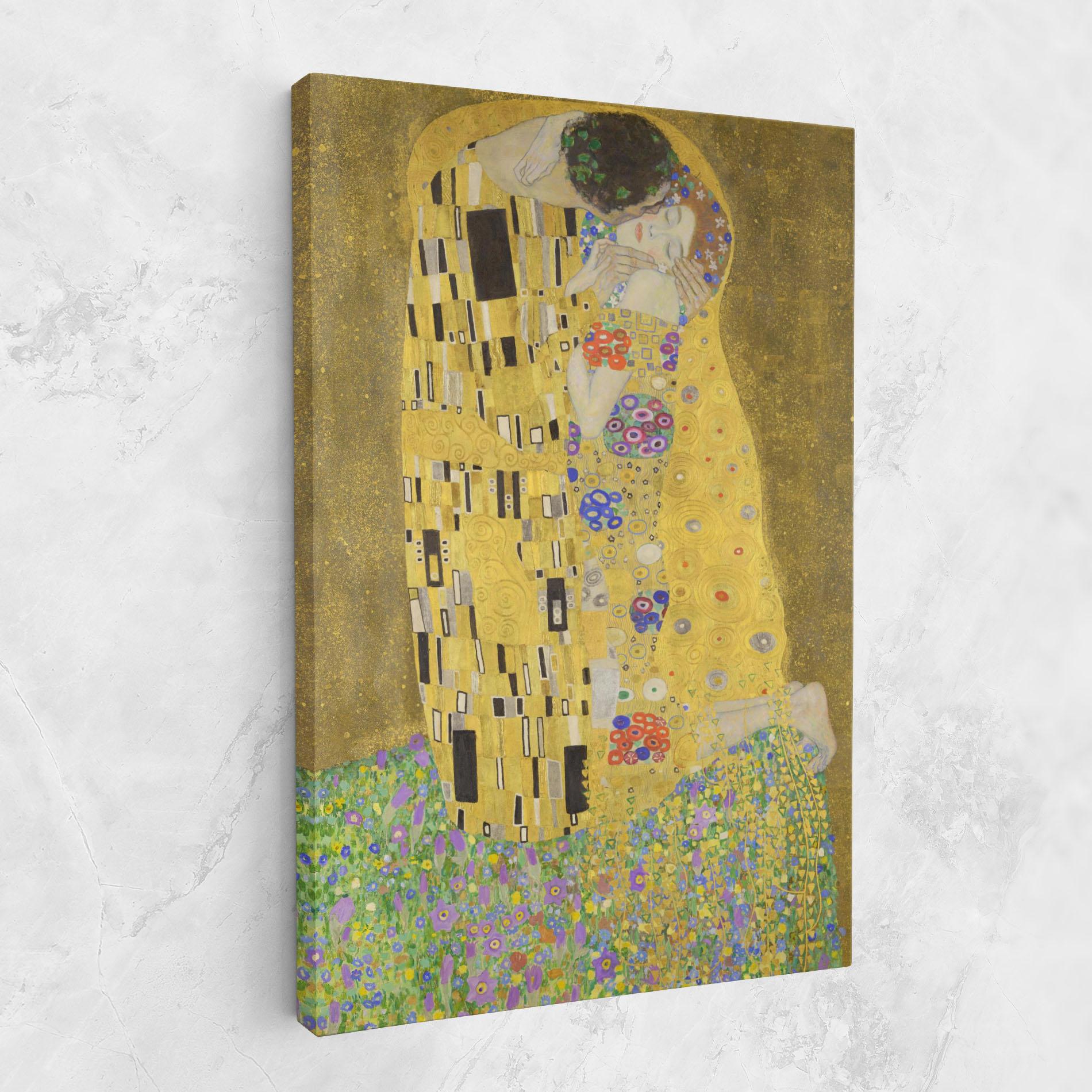 Tablou Canvas The Kiss mockup 1