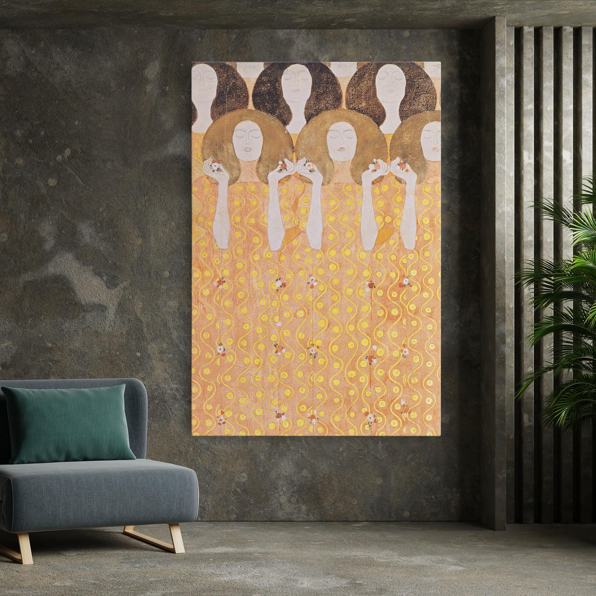 Tablou Canvas Beethoven Frieze mockup 7
