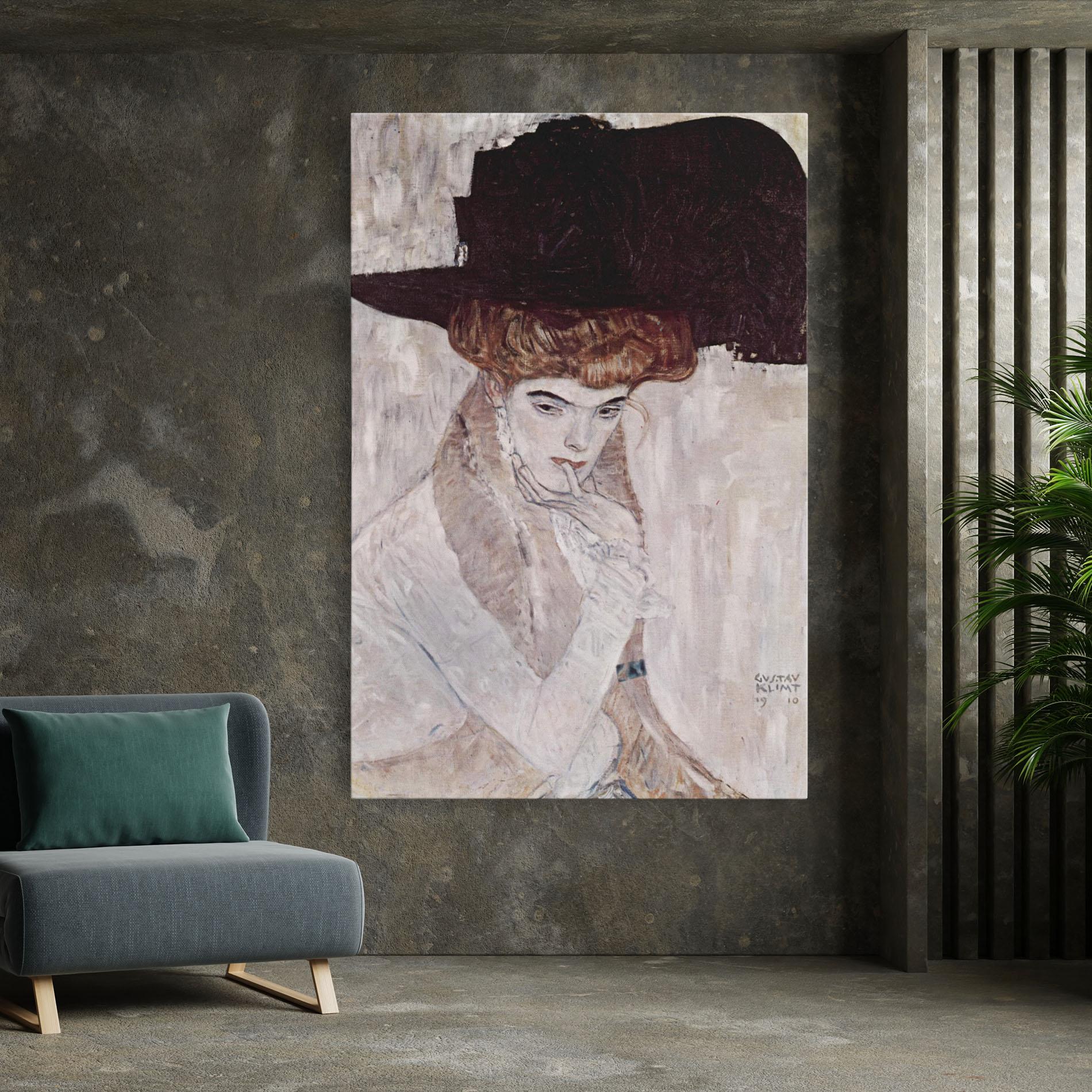 Tablou Canvas Klimt Woman mockup 7