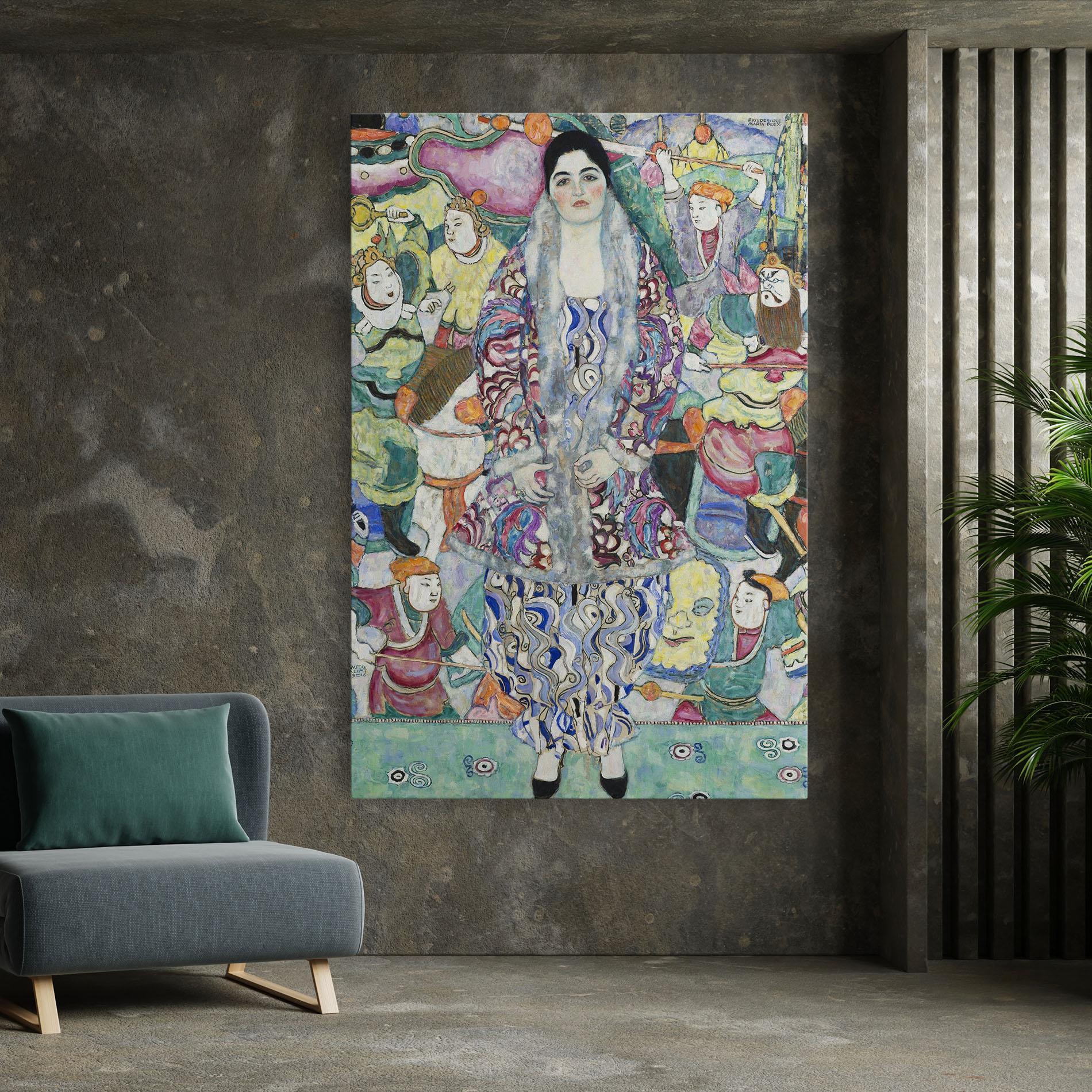 Tablou Canvas Portrait Of Friedericke mockup 7