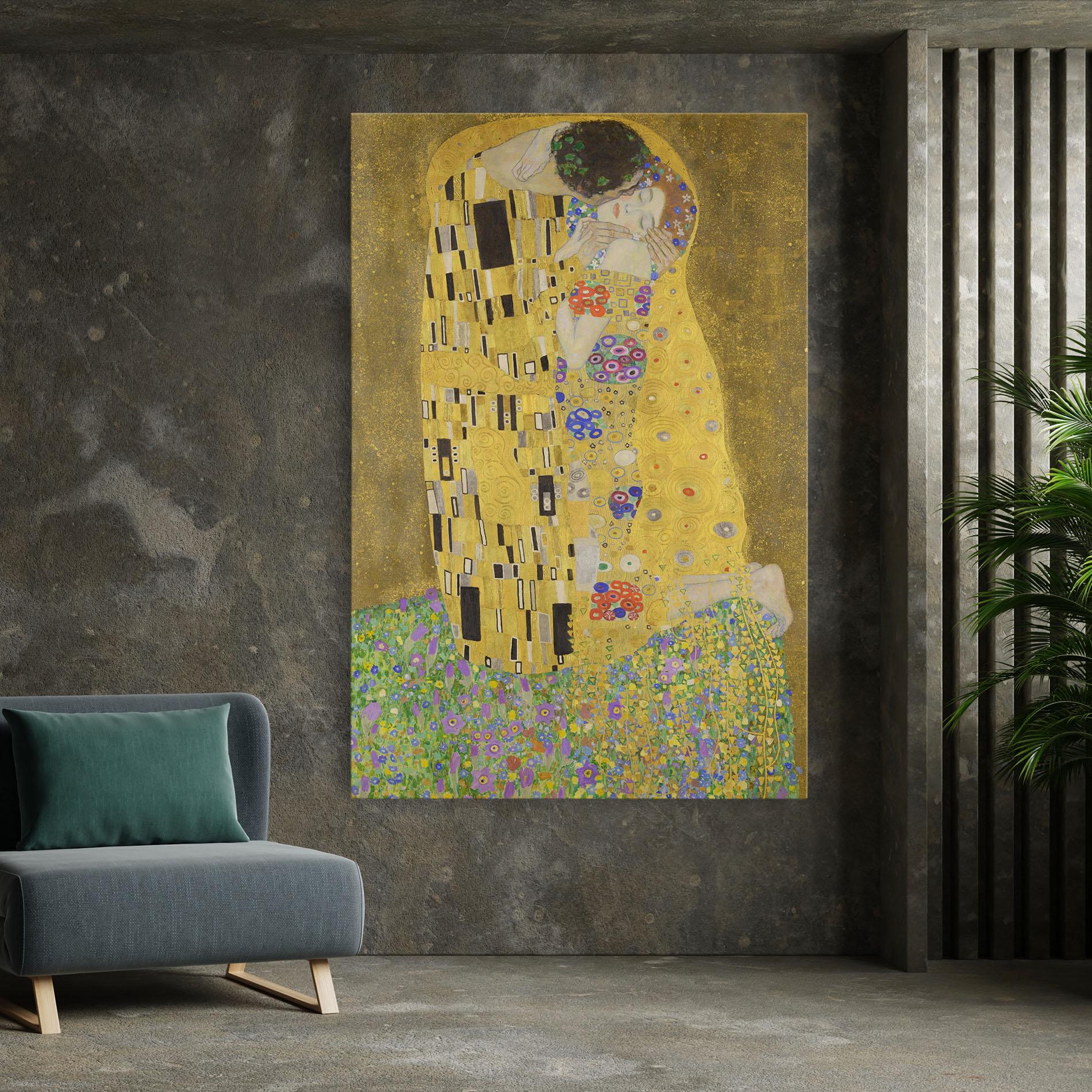 Tablou Canvas The Kiss mockup 7