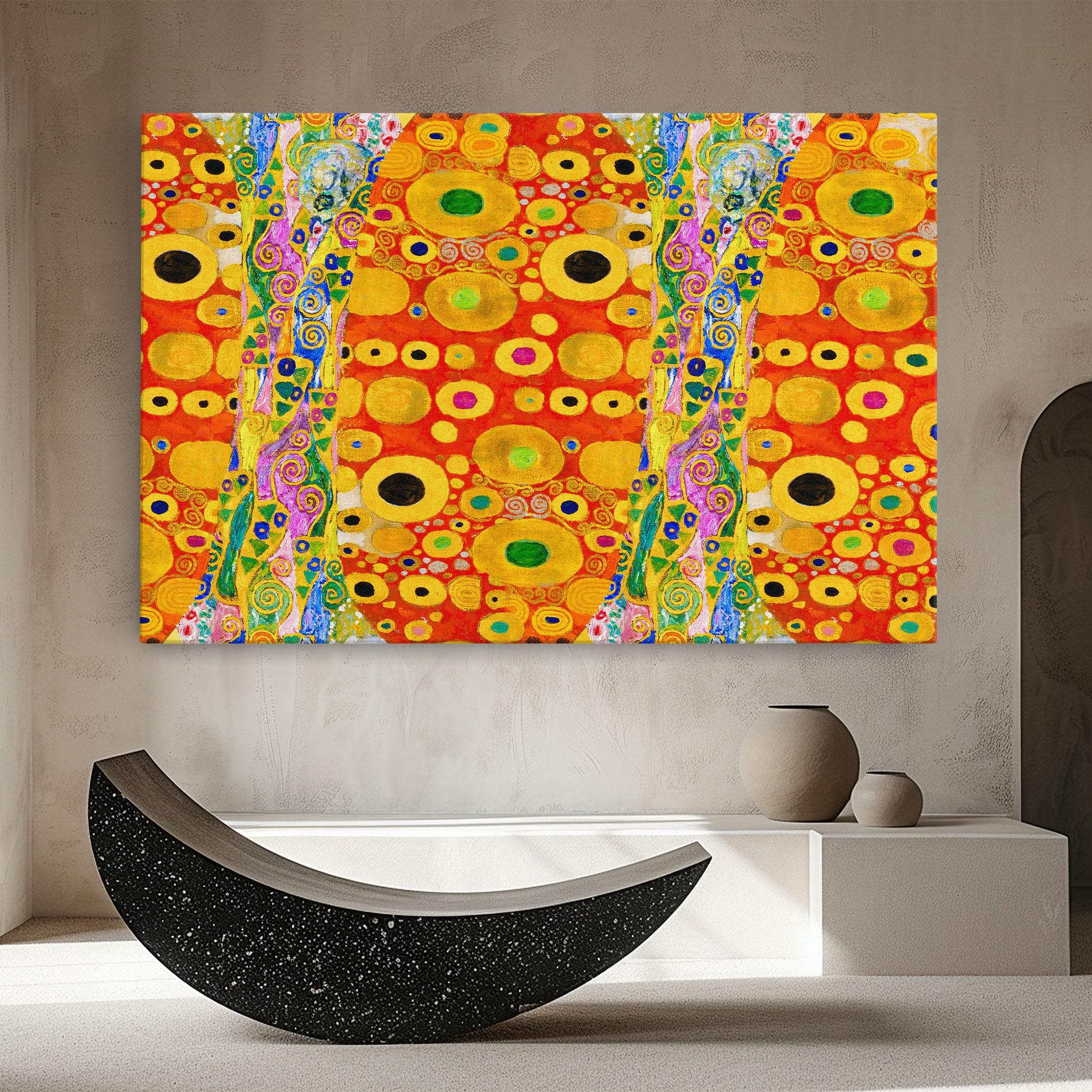 Tablou Canvas Hope II Patterned mockup 8