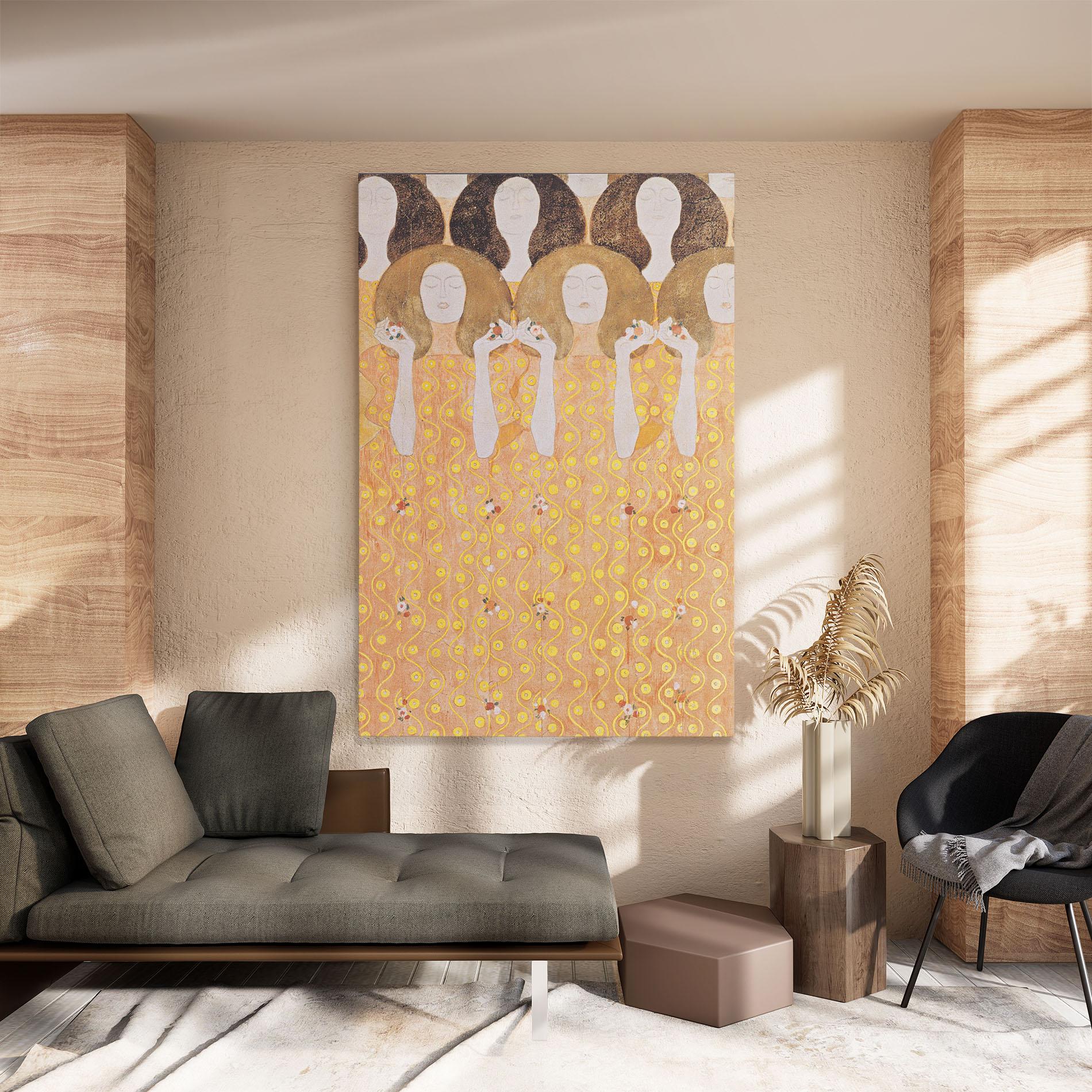 Tablou Canvas Beethoven Frieze mockup 8