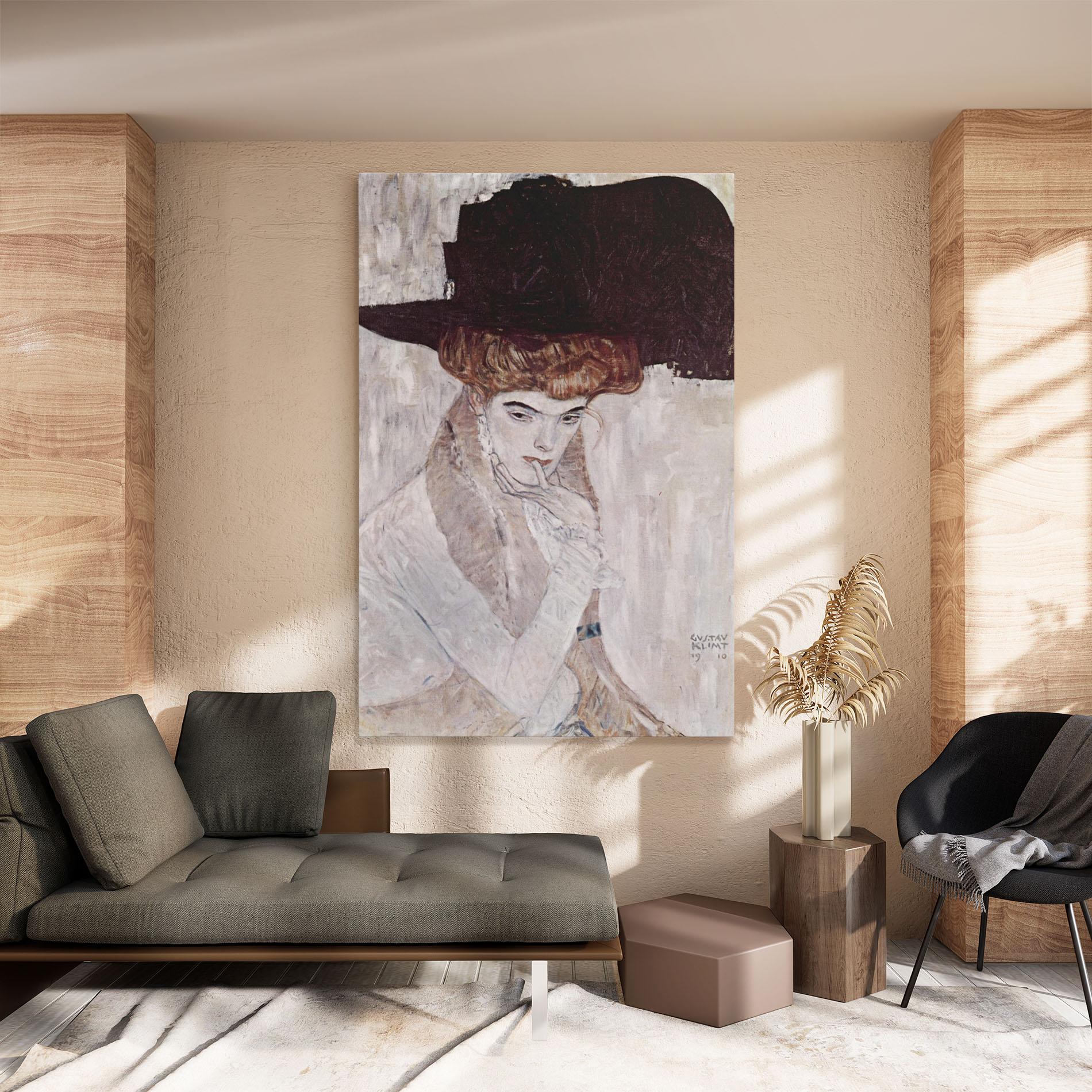 Tablou Canvas Klimt Woman mockup 8