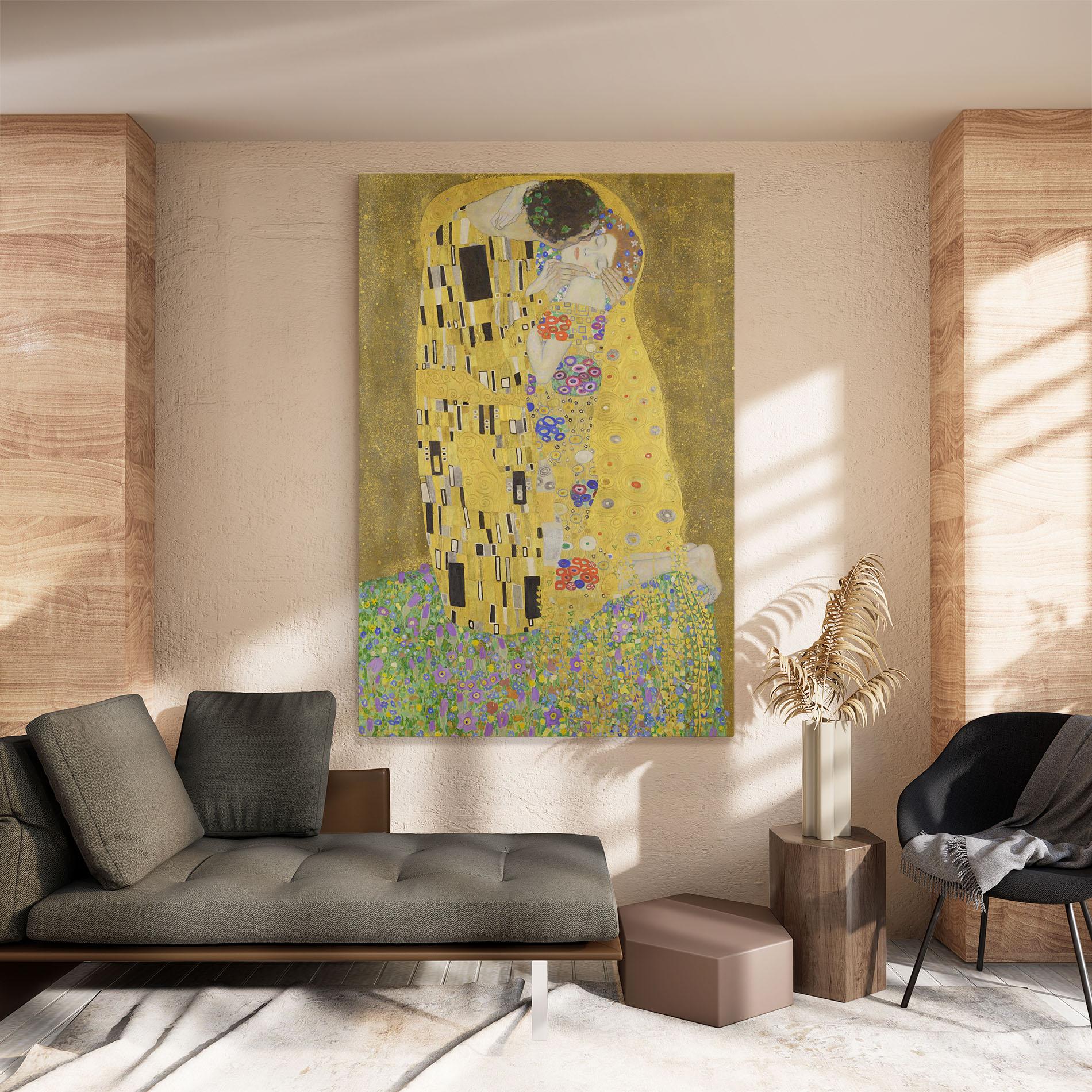 Tablou Canvas The Kiss mockup 8