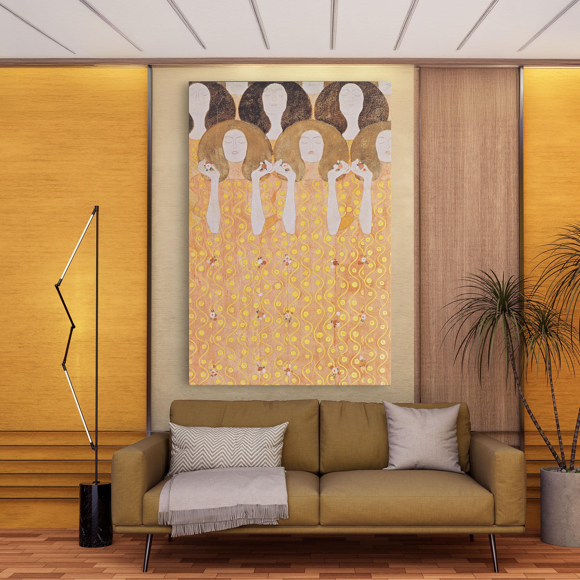 Tablou Canvas Beethoven Frieze mockup 9