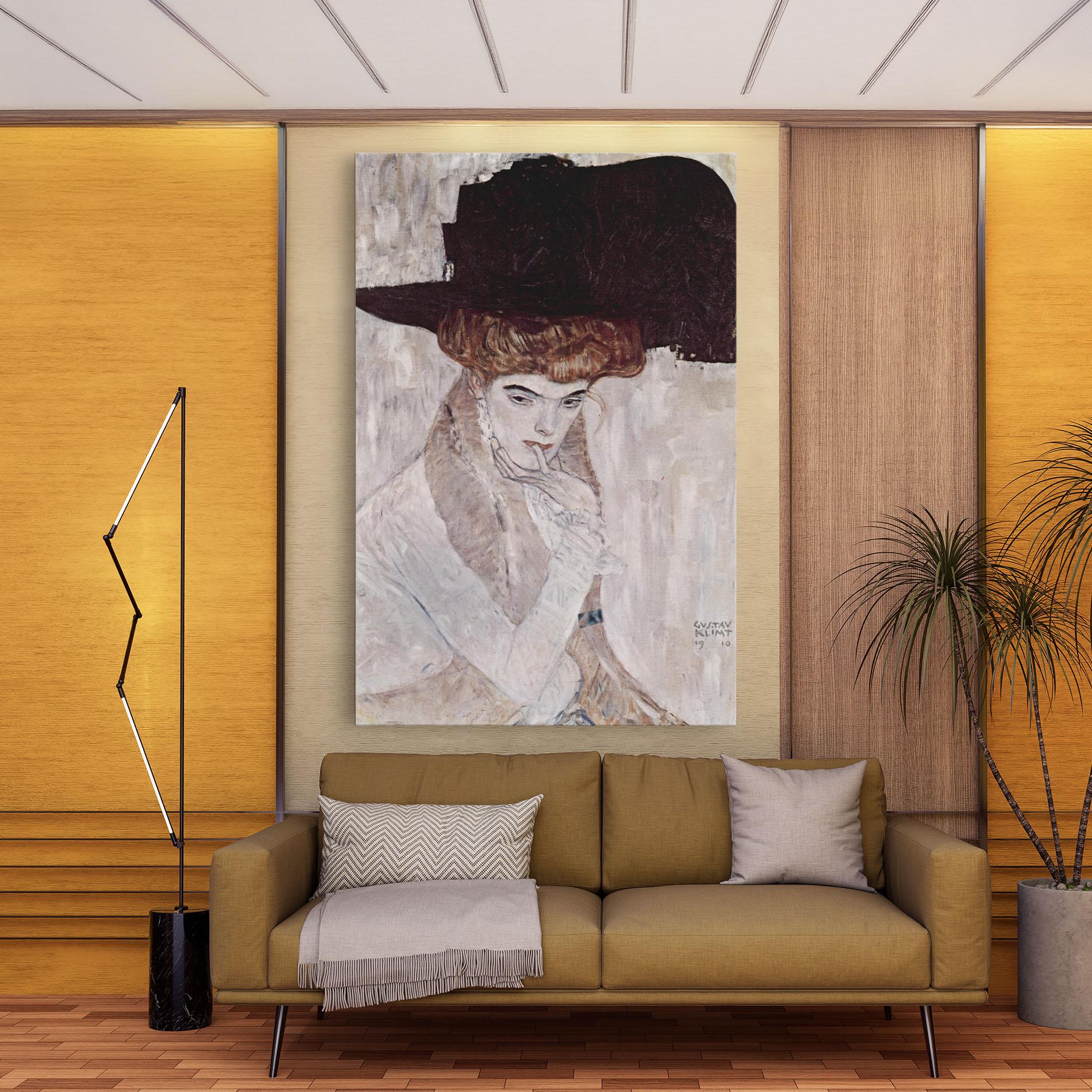 Tablou Canvas Klimt Woman mockup 9