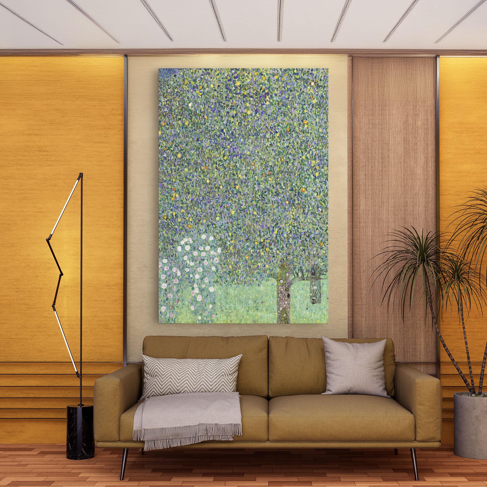 Tablou Canvas Rosebushes mockup 9