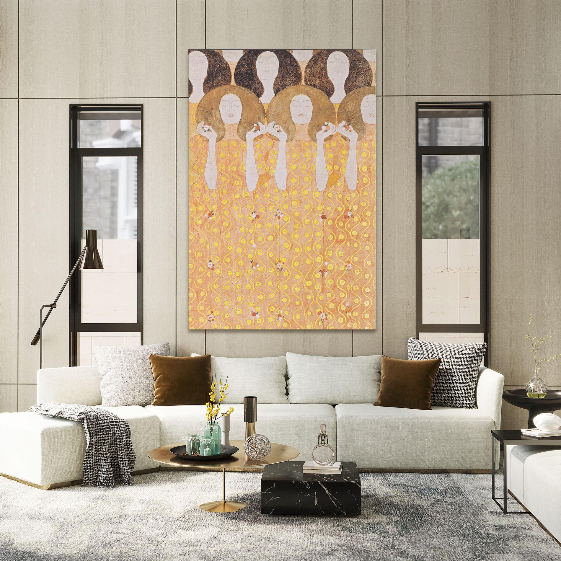 Tablou Canvas Beethoven Frieze mockup 2