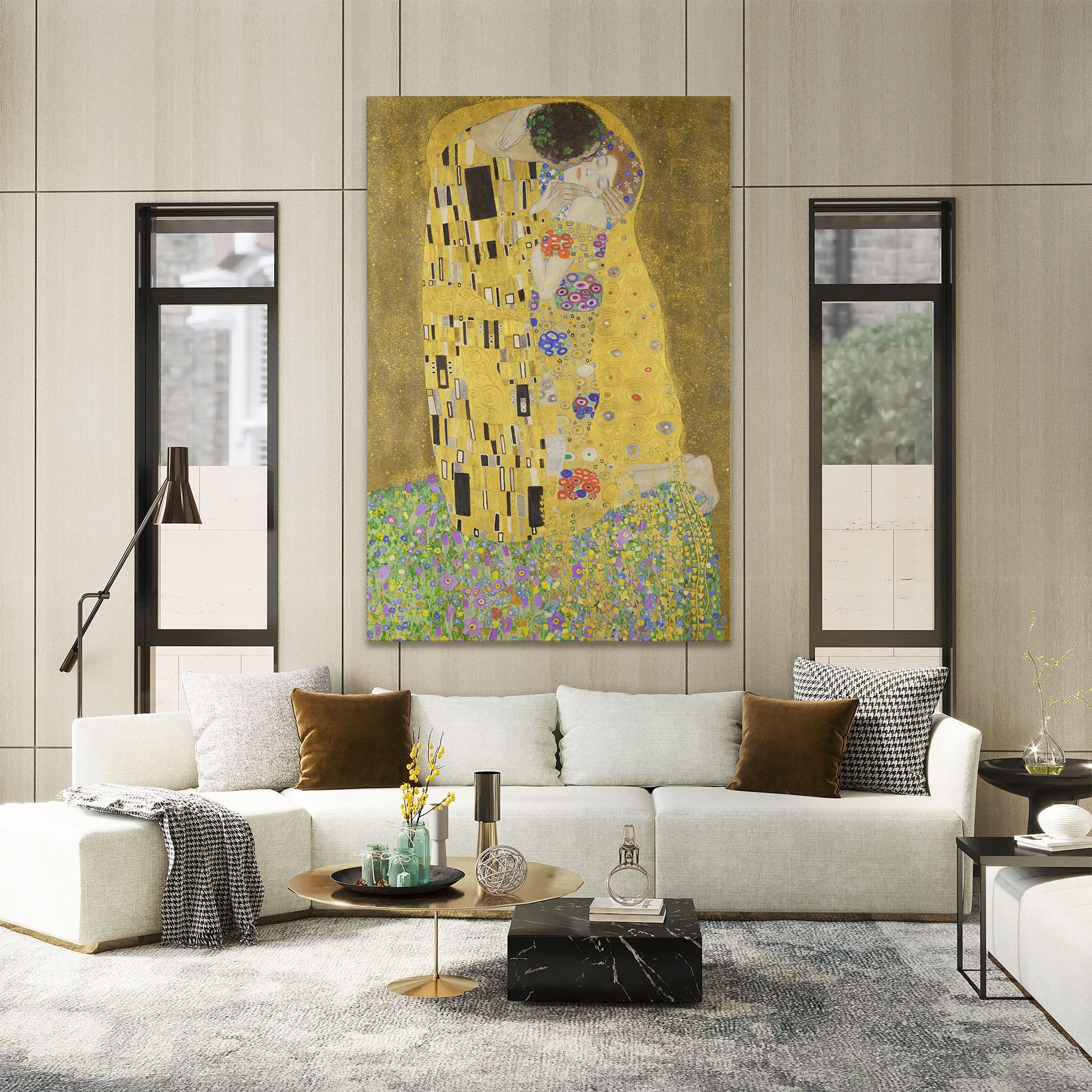 Tablou Canvas The Kiss mockup 2