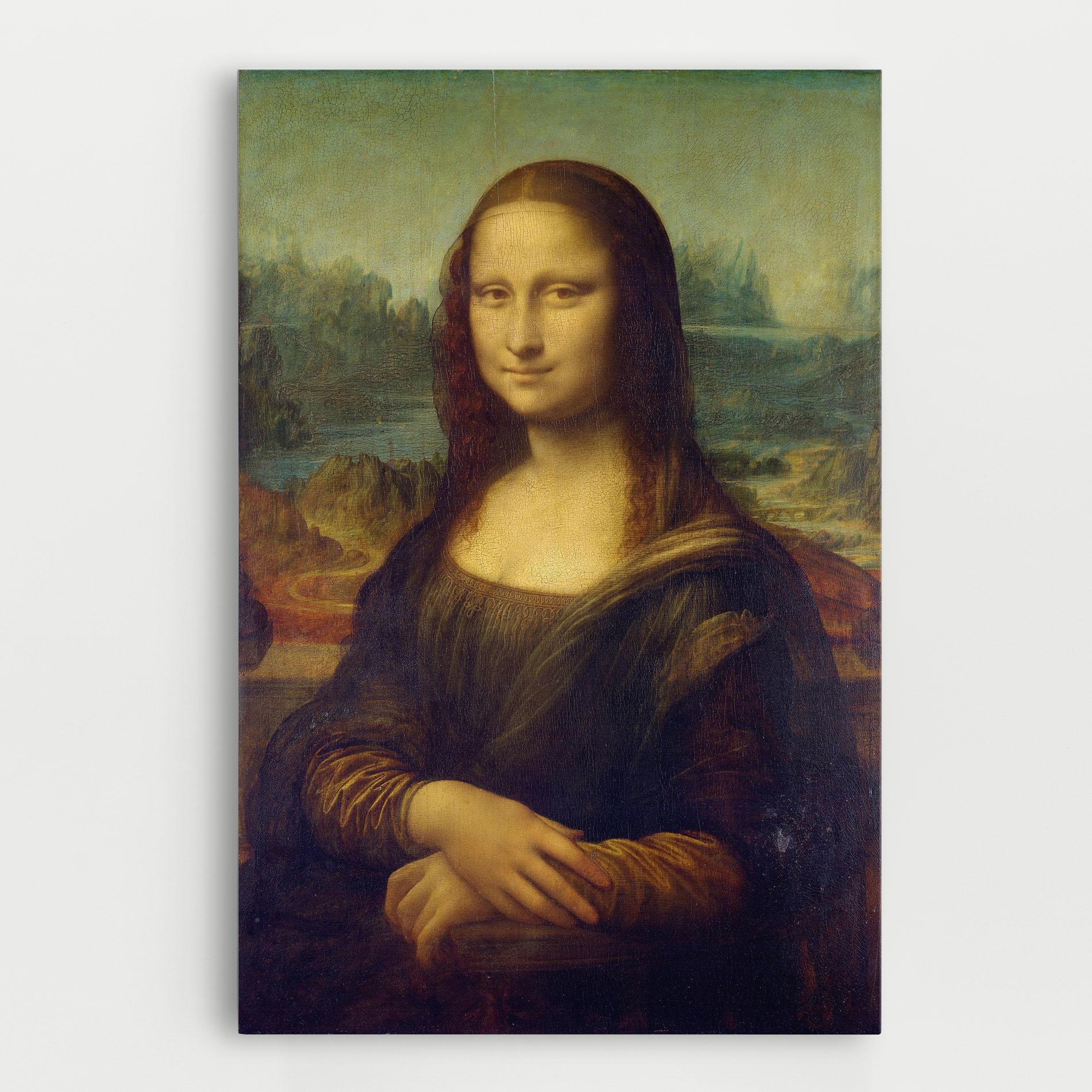 Tablou Canvas Gioconda By Leonardo Da Vinci mockup 0