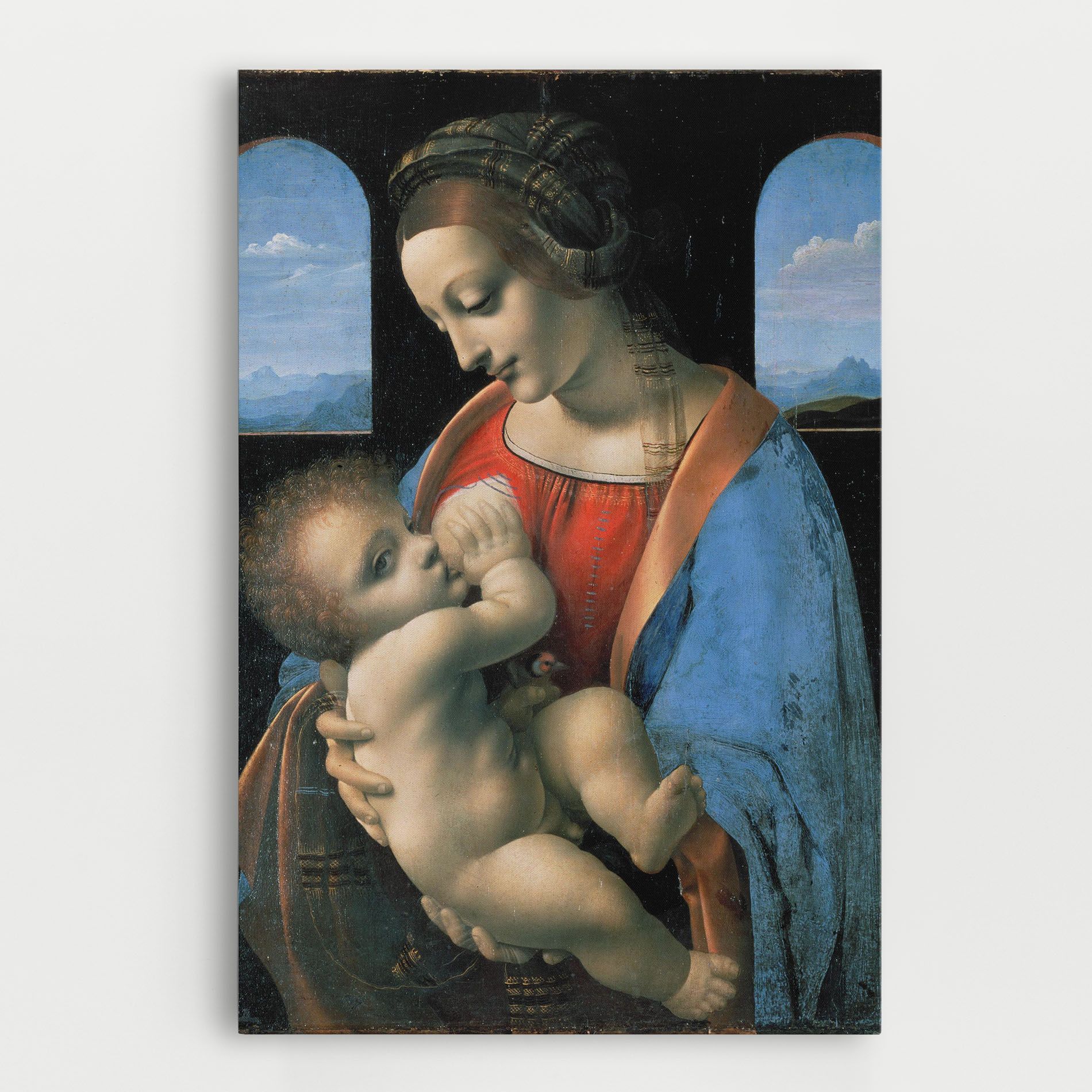 Leonardo Da Vinci Attributed Madonna Litta mockup 0