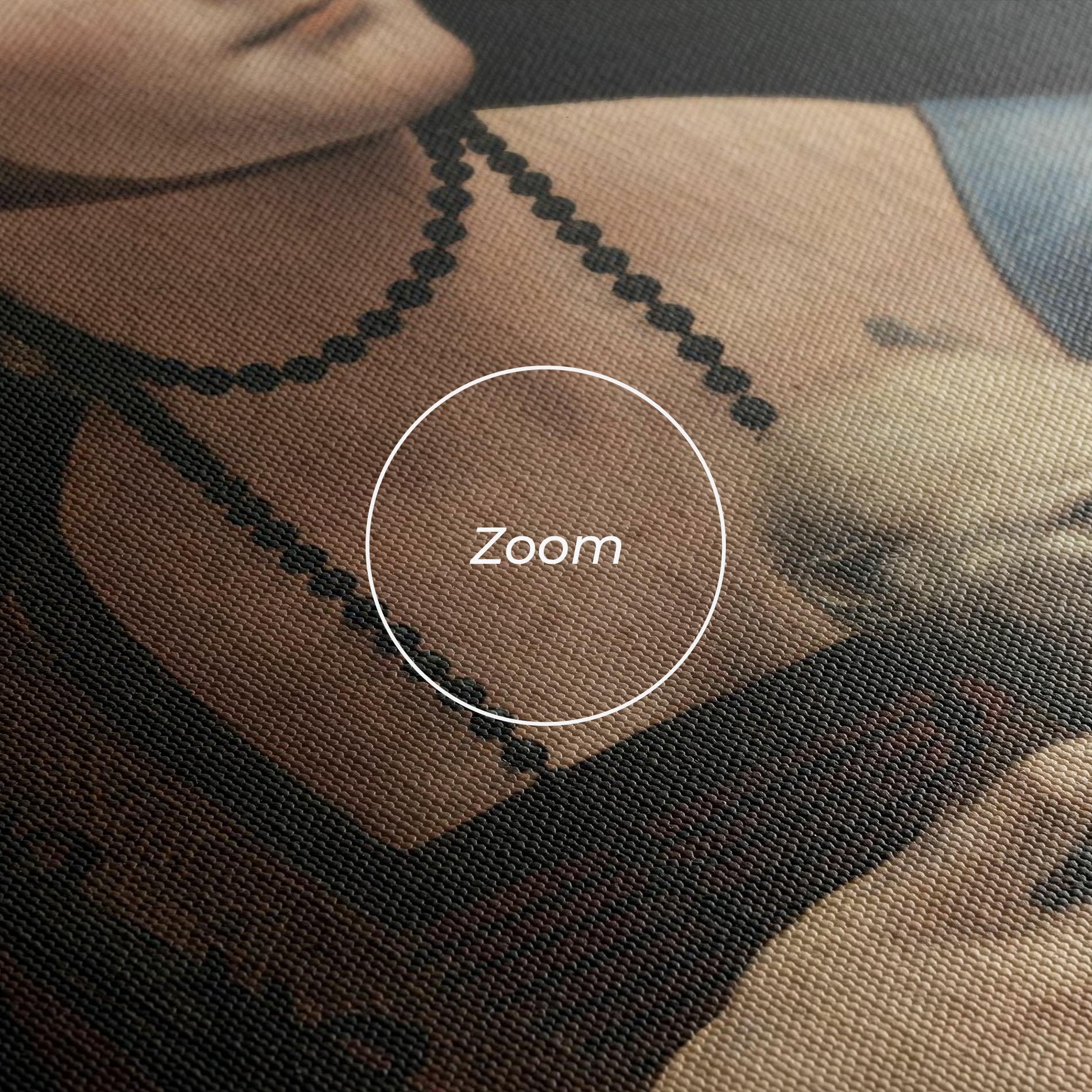 Tablou Canvas Lady With An Ermine Leonardo Da Vinci mockup 3