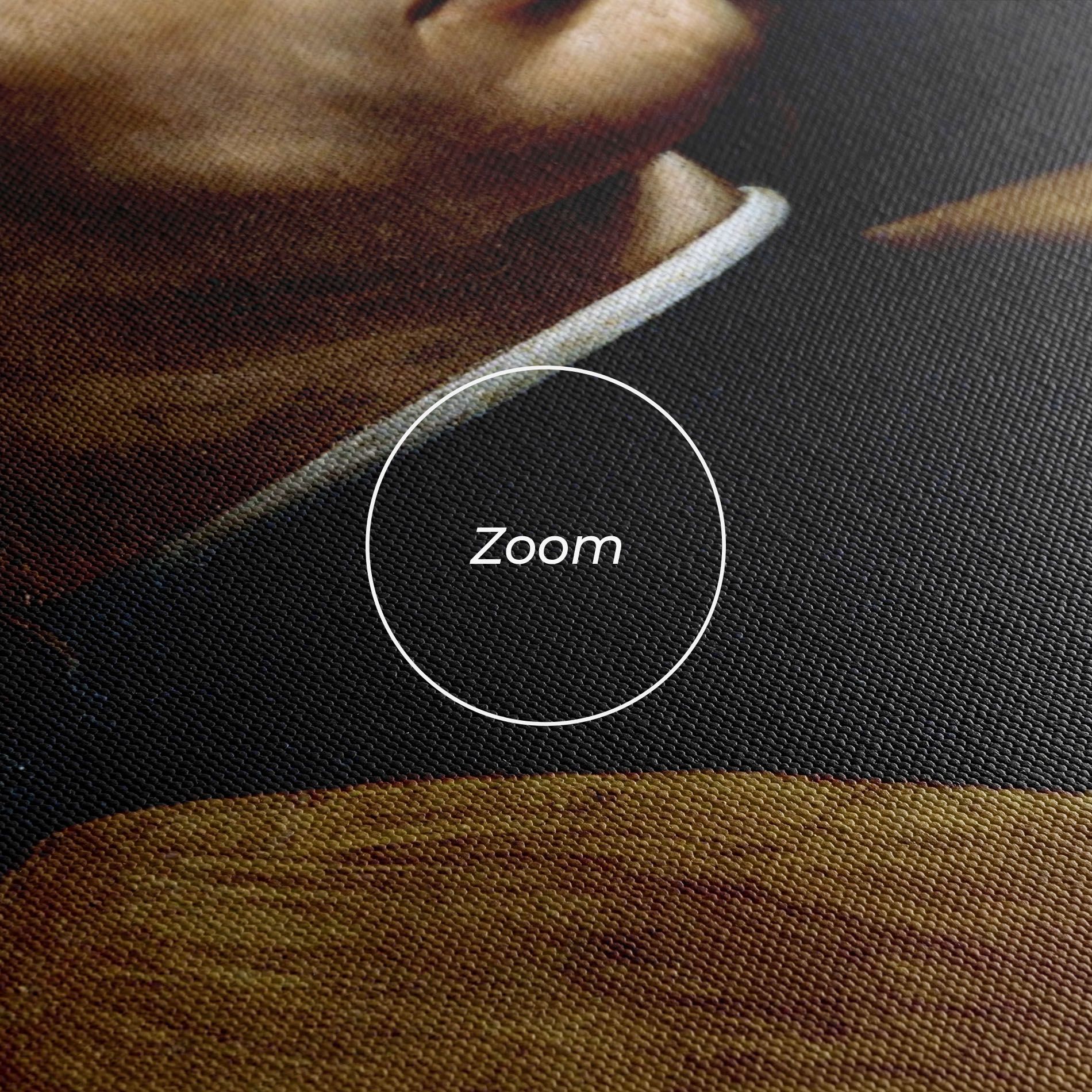 Leonardo Da Vinci's The Portrait Of A Musician mockup 3