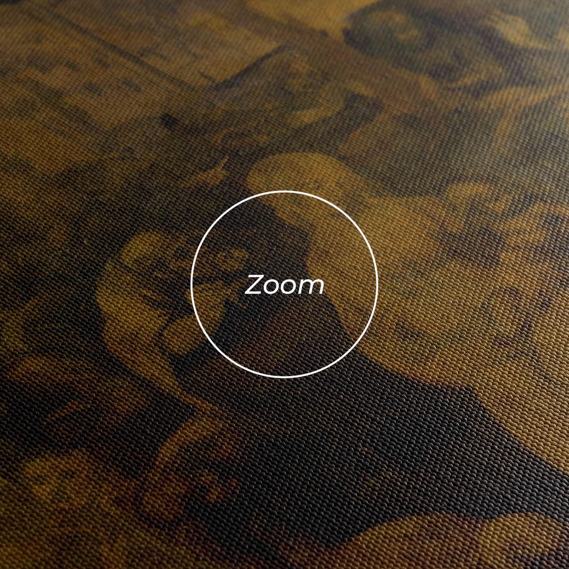 Tablou Canvas Leonardo Da Vinci Adorazione Dei Magi mockup 3