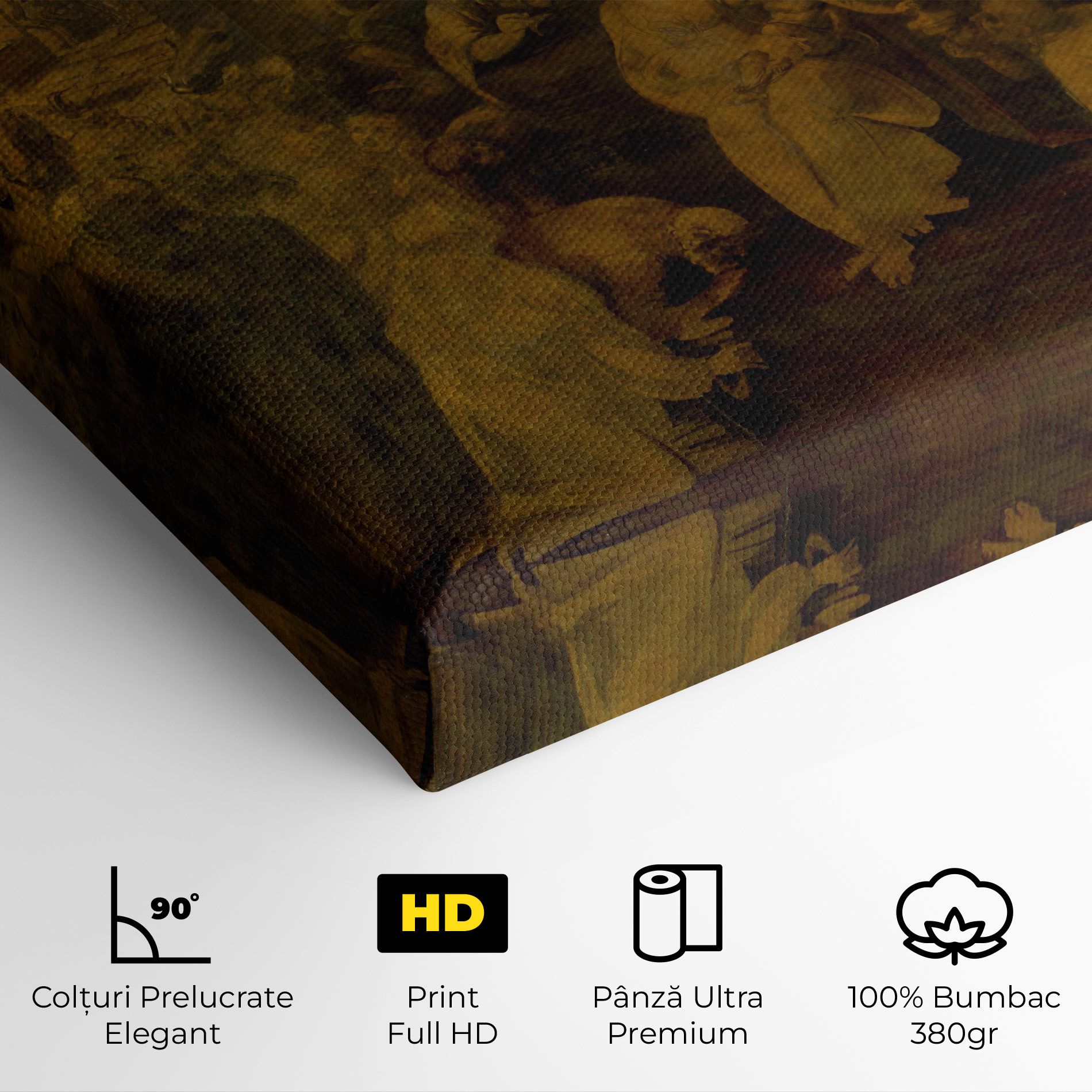 Leonardo Da Vinci Adorazione Dei Magi mockup 4