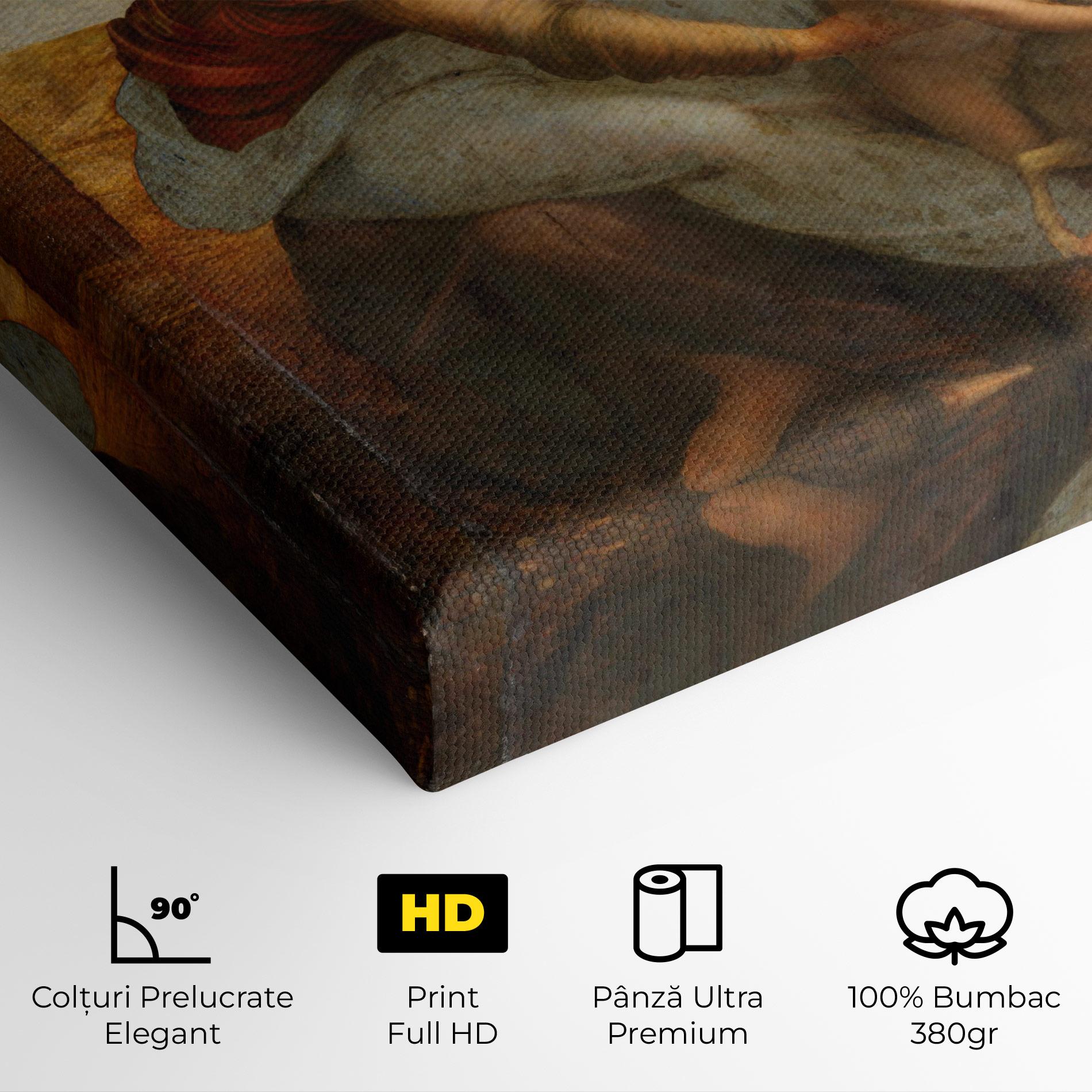 Tablou Canvas Leonardo Da Vinci Virgin And Child With St Anne mockup 4