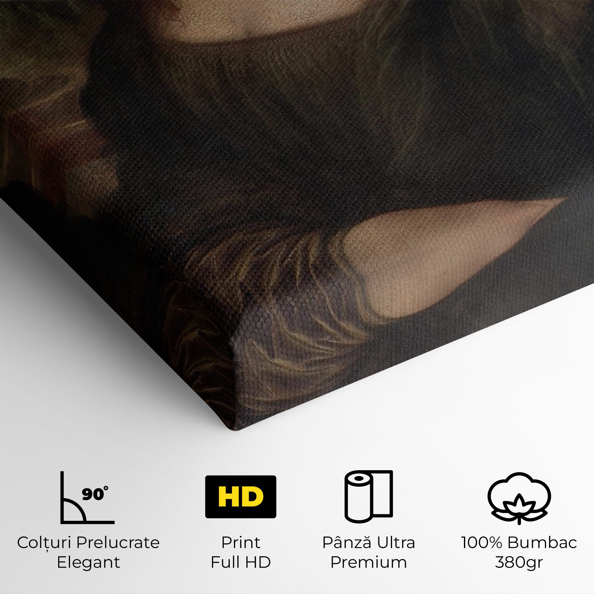 Mona Lisa By Leonardo Da Vinci mockup 4